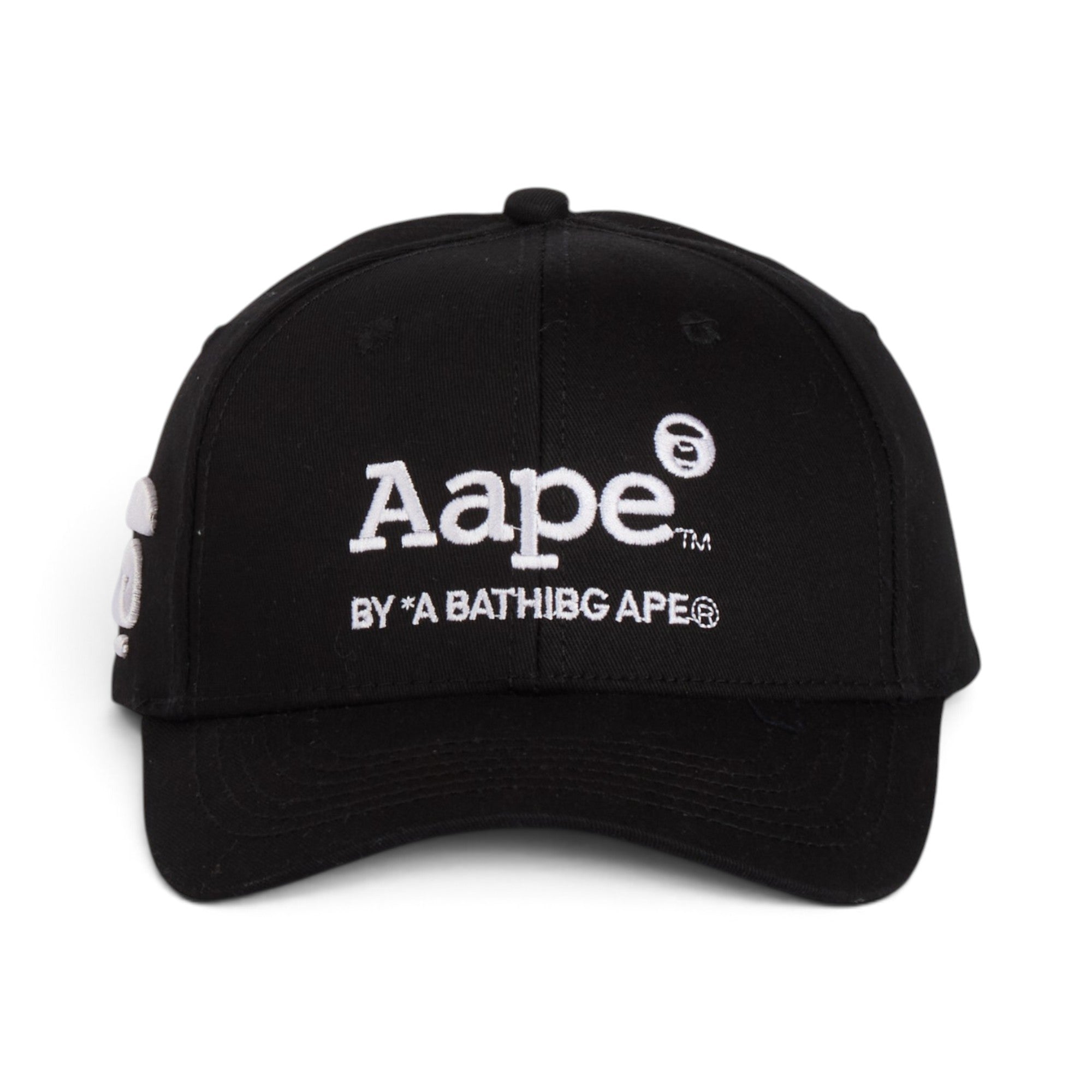 Aape Logo Black Baseball Cap