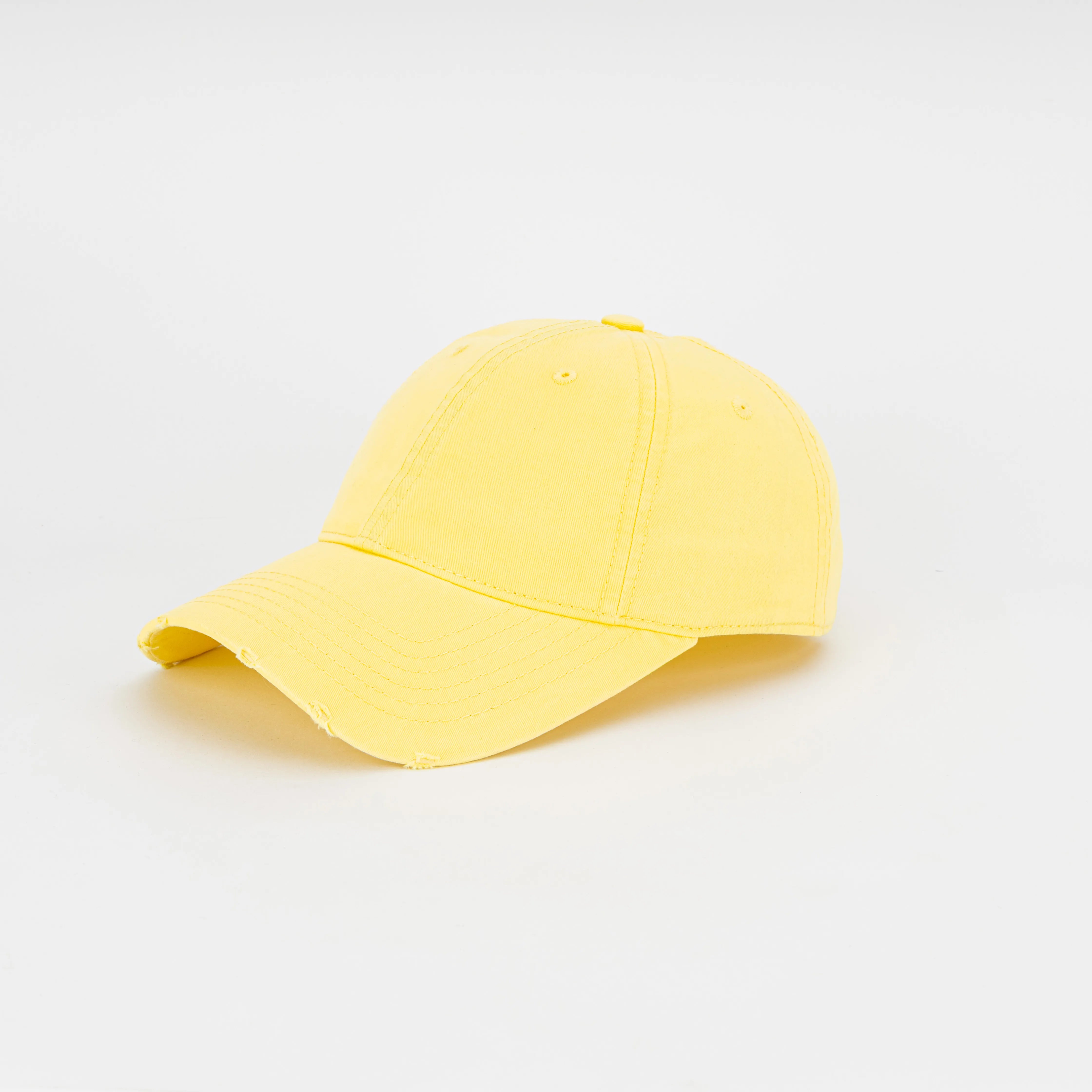 Yellow - cotton dad Cap