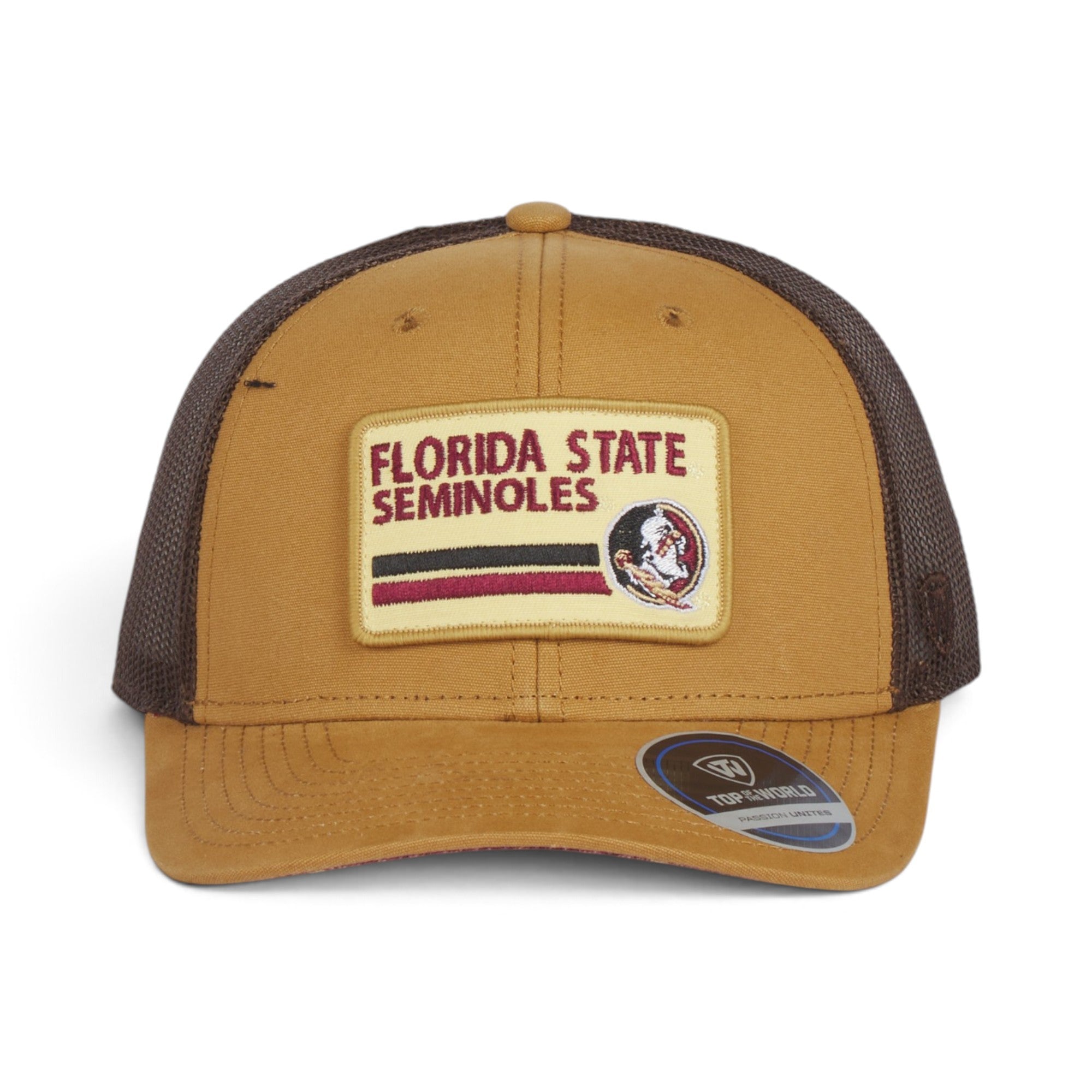 Florida State Seminoles Brown Trucker Cap
