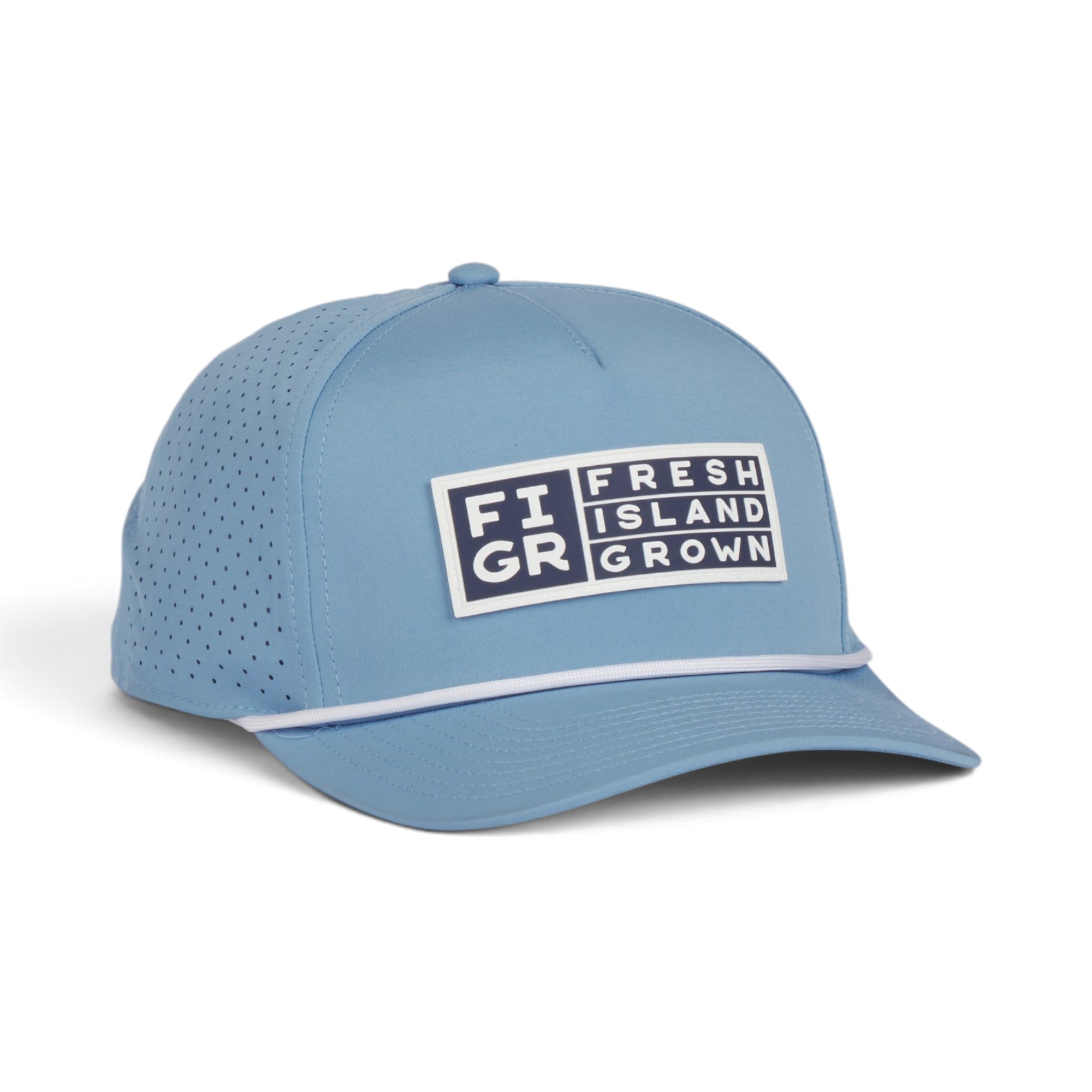 Fresh Island Grown Performance Rope Cap – Sky Blue Edition