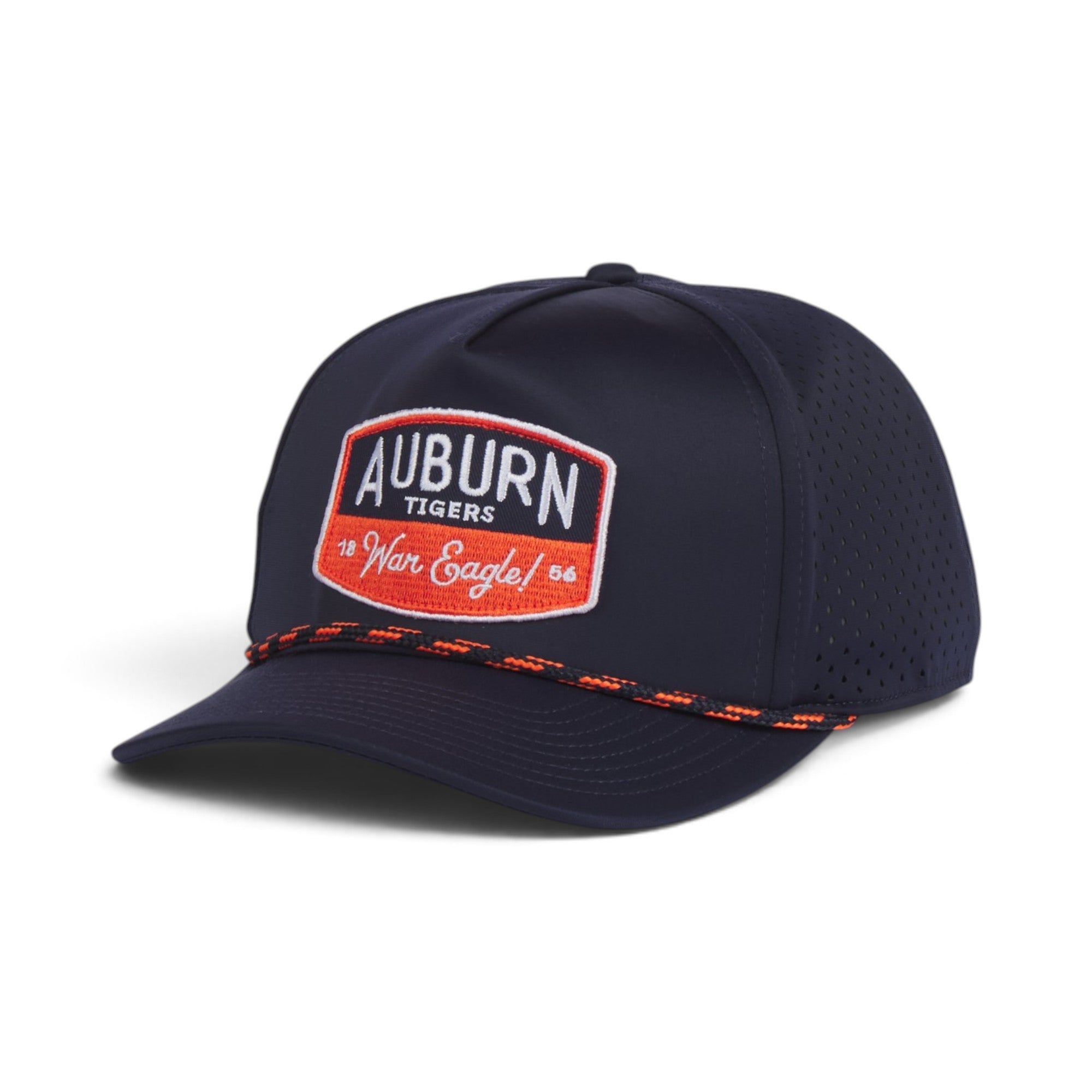 Auburn Tigers Navy Performance Rope Cap