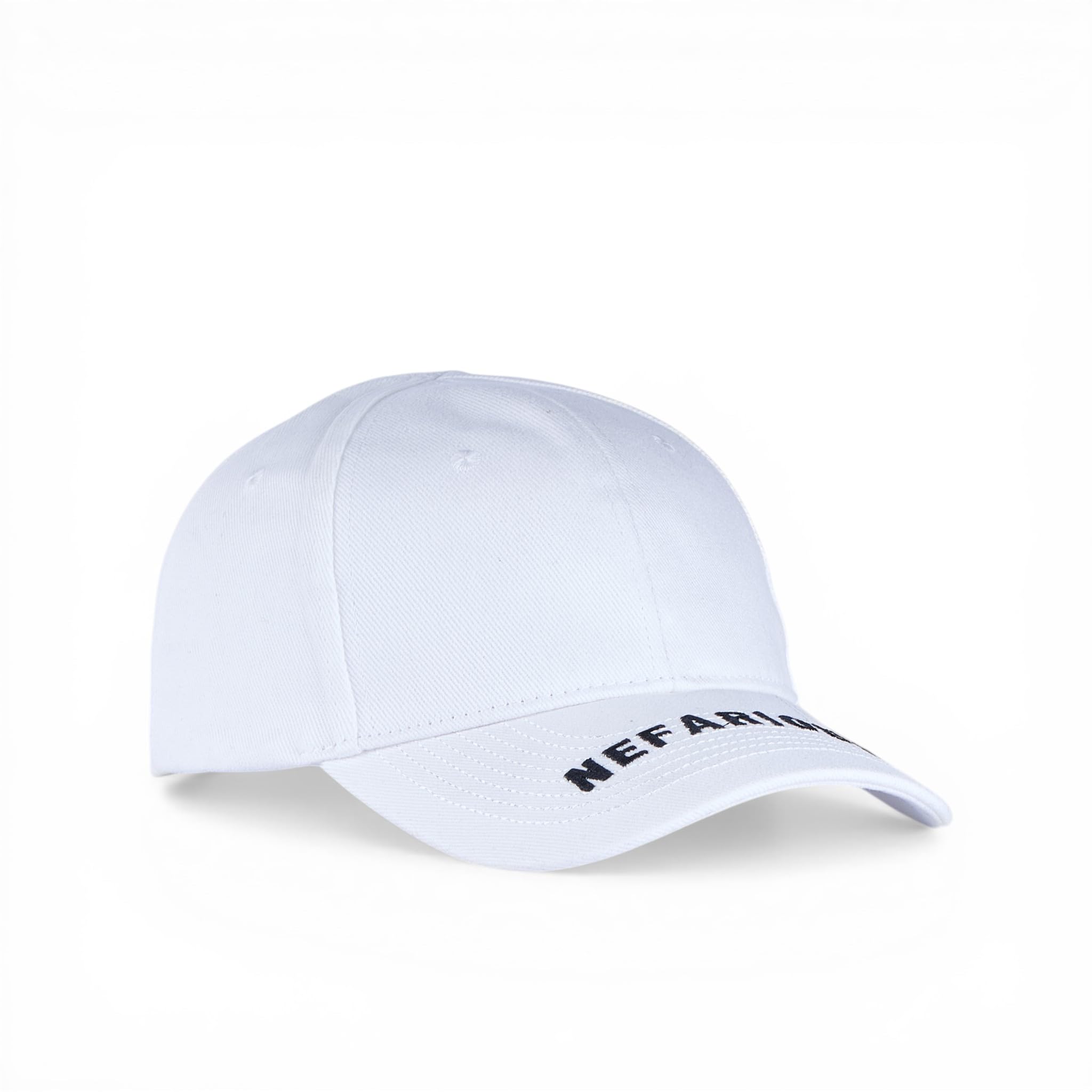 BabaCap Cotton Twill Baseball Cap, Adjustable Dad Hat, Embroidered Brim Detail, for Men and Women, Casual Everyday Wear