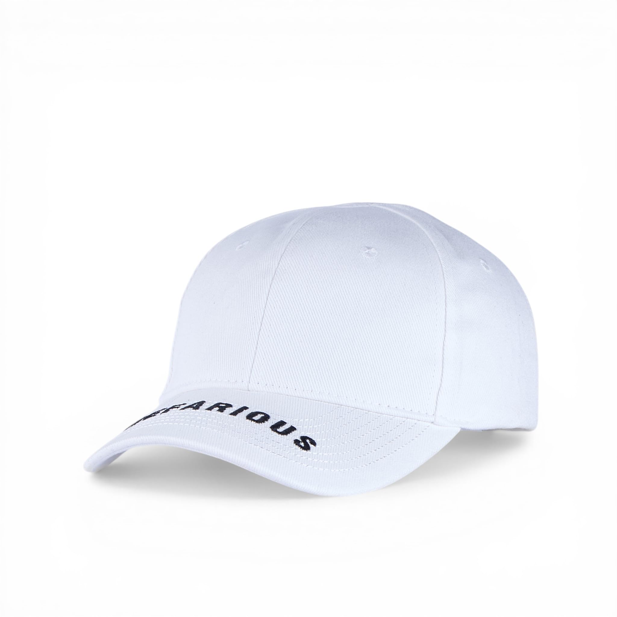 BabaCap Cotton Twill Baseball Cap, Adjustable Dad Hat, Embroidered Brim Detail, for Men and Women, Casual Everyday Wear