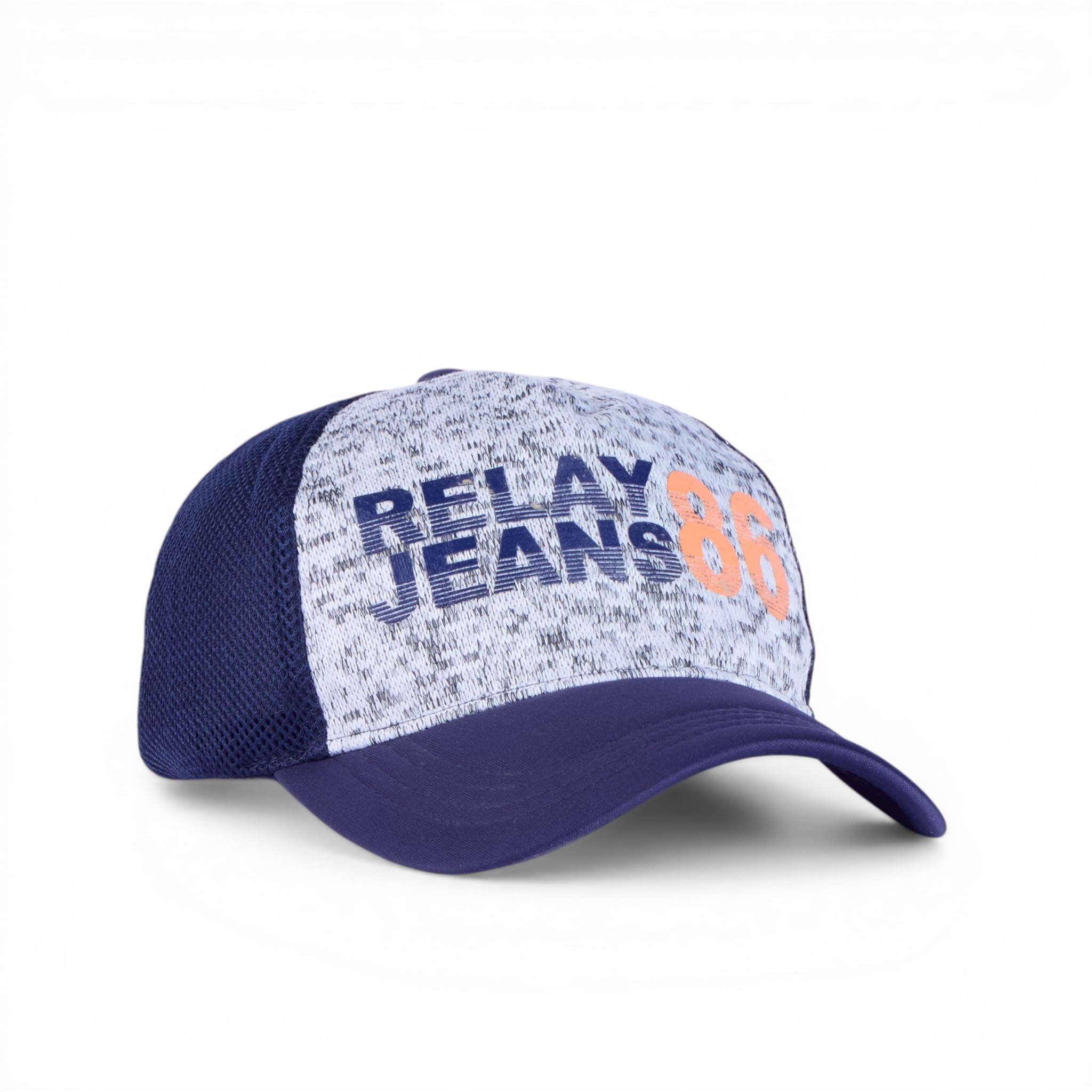BabaCap Mesh Trucker Cap, Adjustable Baseball Hat, Cotton Blend, Breathable, Printed Front Design, for Men and Women, Outdoor Sports