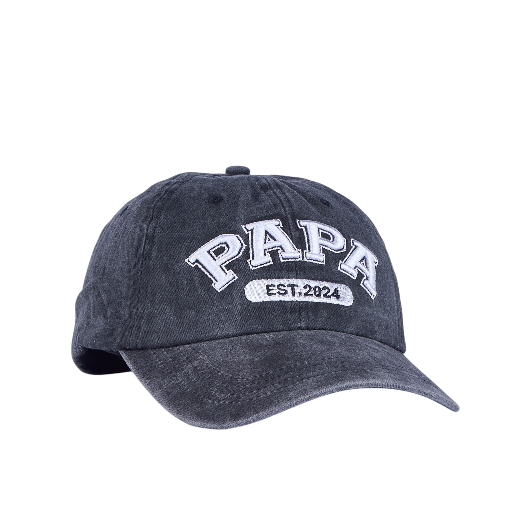 BabaCap Washed Cotton Dad Hat Adjustable Baseball Cap with Embroidered Espana Surf Logo for Casual Wear Travel and Daily Use Soft washed cotton