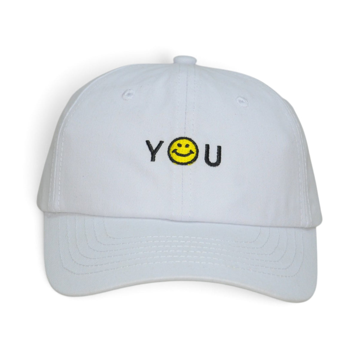 Smiley YOU Embroidered Dad Cap