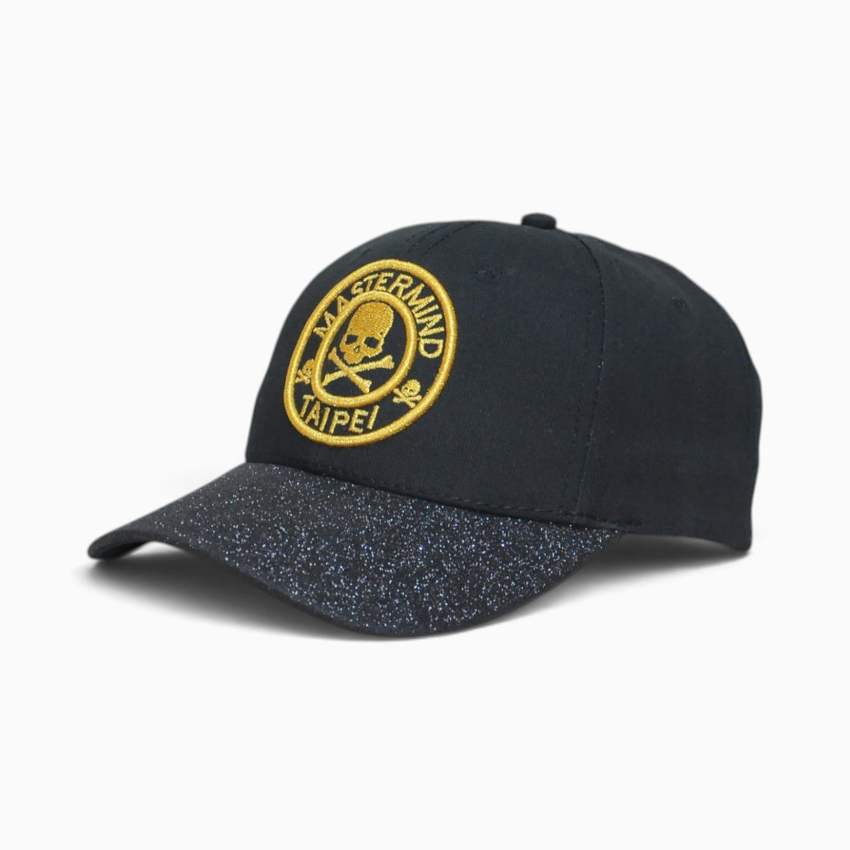 Skull Patch Glitter Baseball Cap