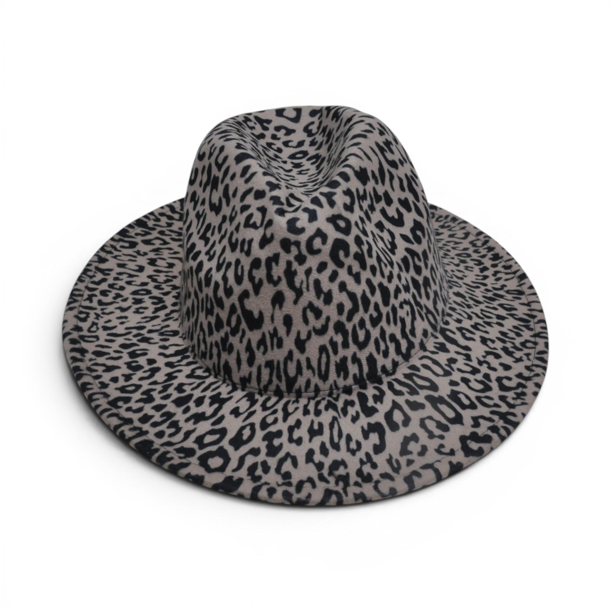 BABA CAP Premium Snake Print Fedora Hat, Wide Brim Fashion Hat, Lightweight Unisex Fedora for Casual & Party Wear