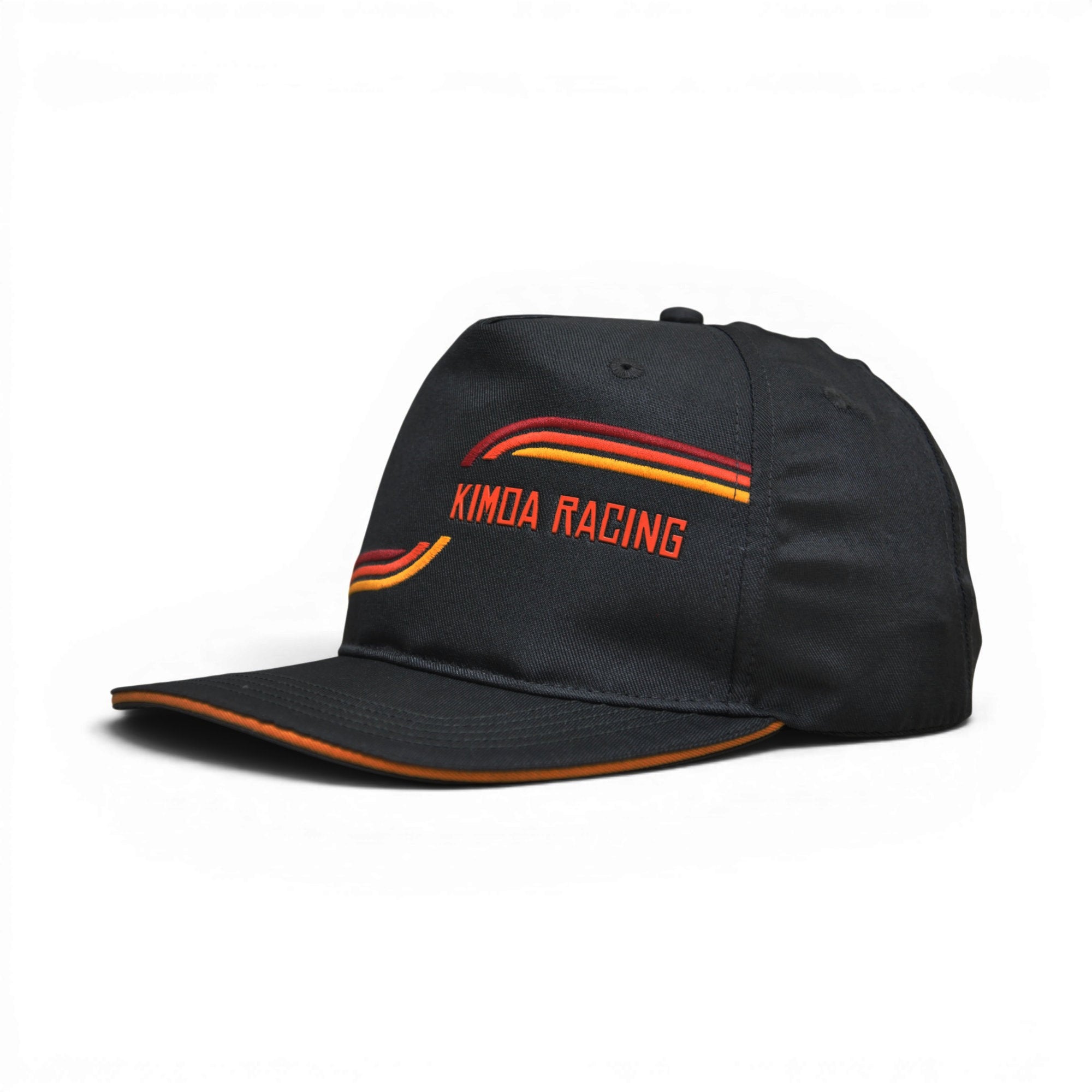 BABA CAP Premium Racing Sports Cap – Structured Adjustable Unisex Casual Hat, Black