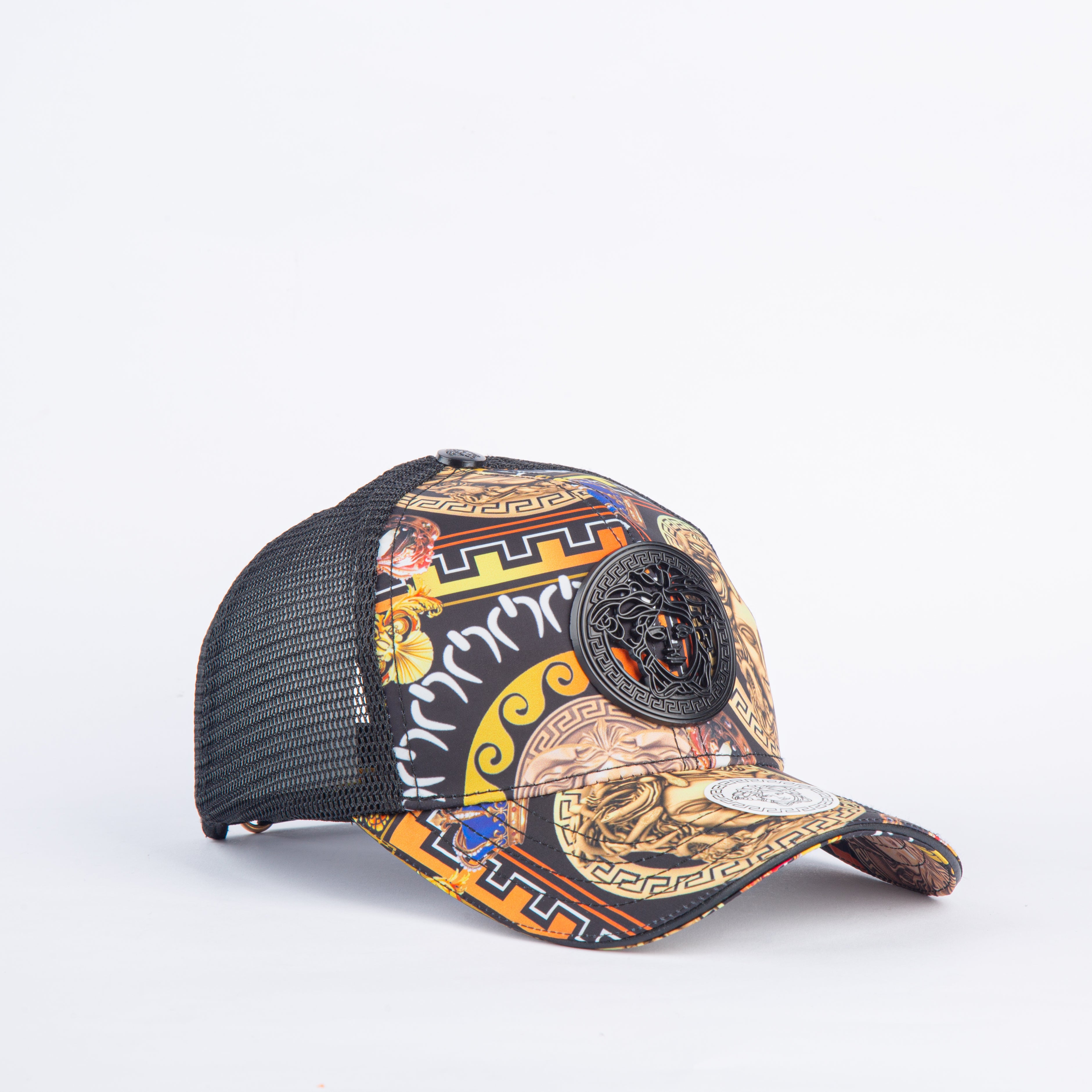Pattern Trucker Cap-Mirror