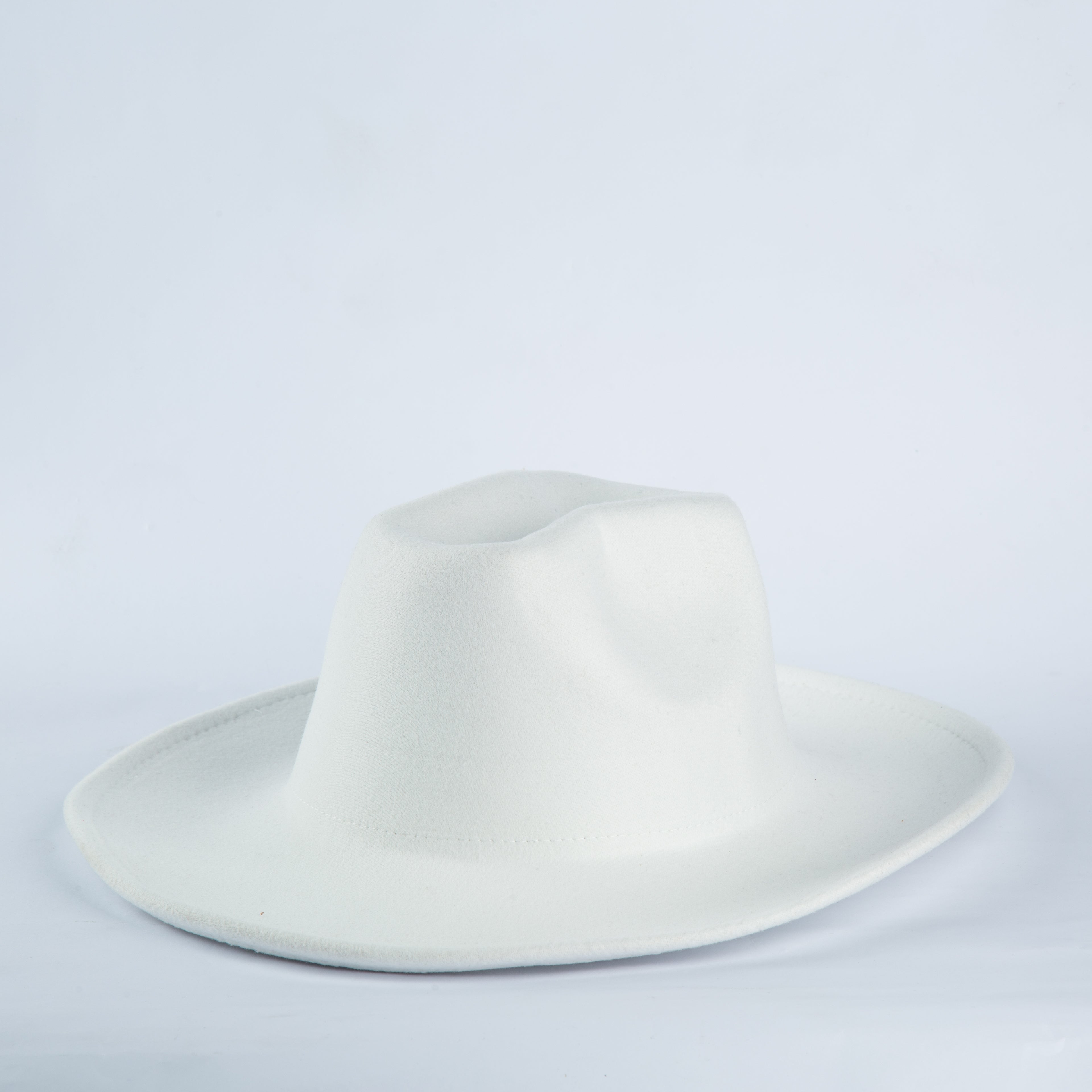 Fedora Hat – Premium Wool Felt, Classic Timeless Style, Elegant & Durable Design – White