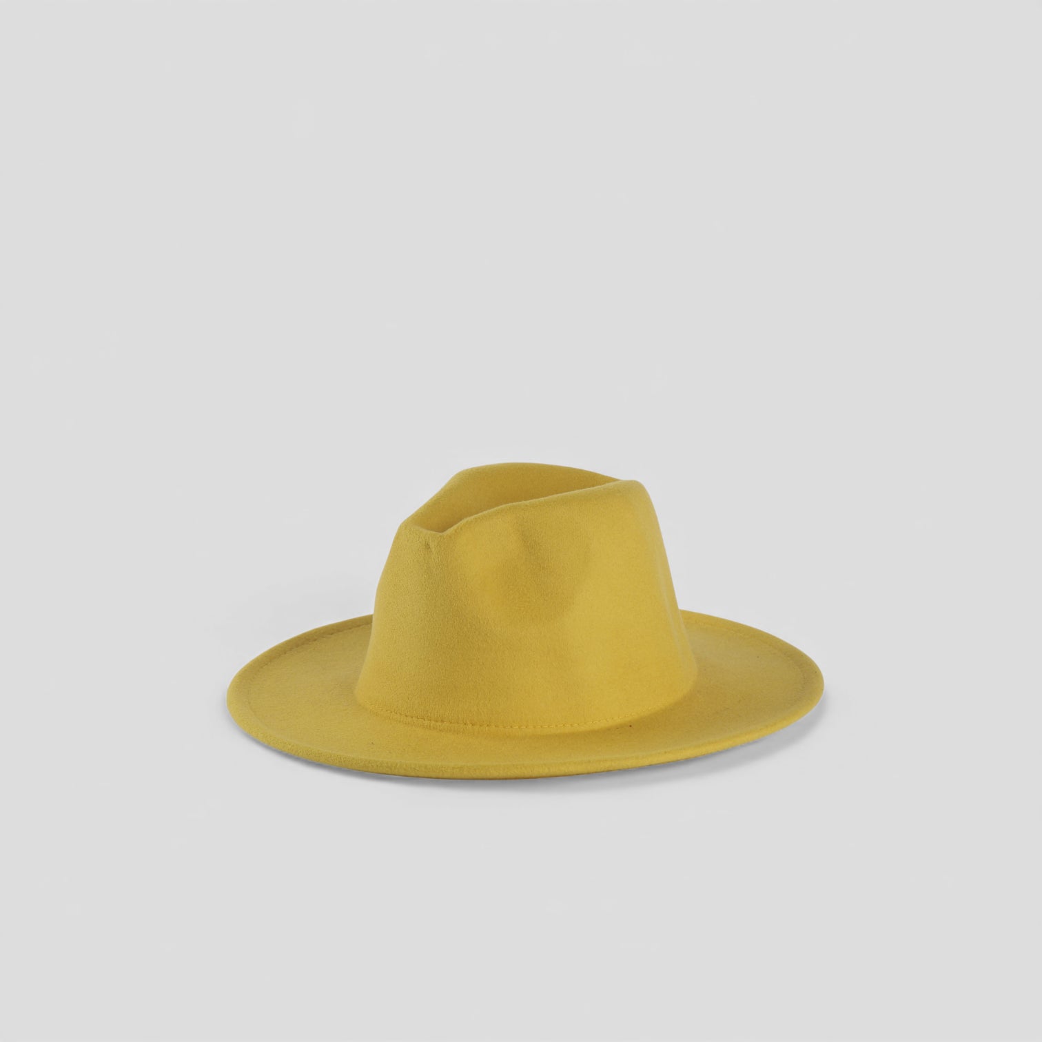 Fedora Hat – Premium Wool Felt, Classic Timeless Style, Elegant & Durable Design – Yellow