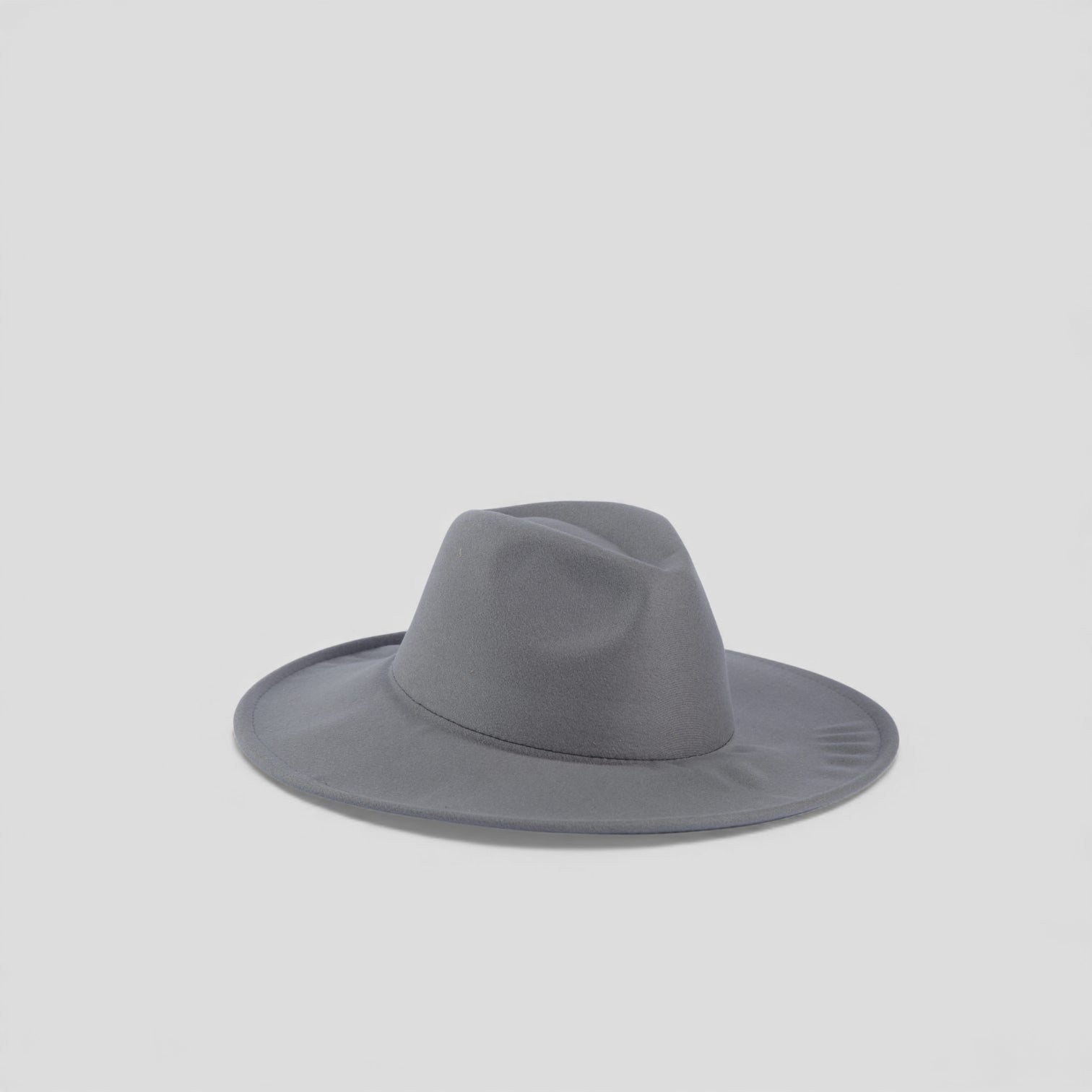 Fedora Hat – Premium Wool Felt, Classic Timeless Style, Elegant & Durable Design – Grey