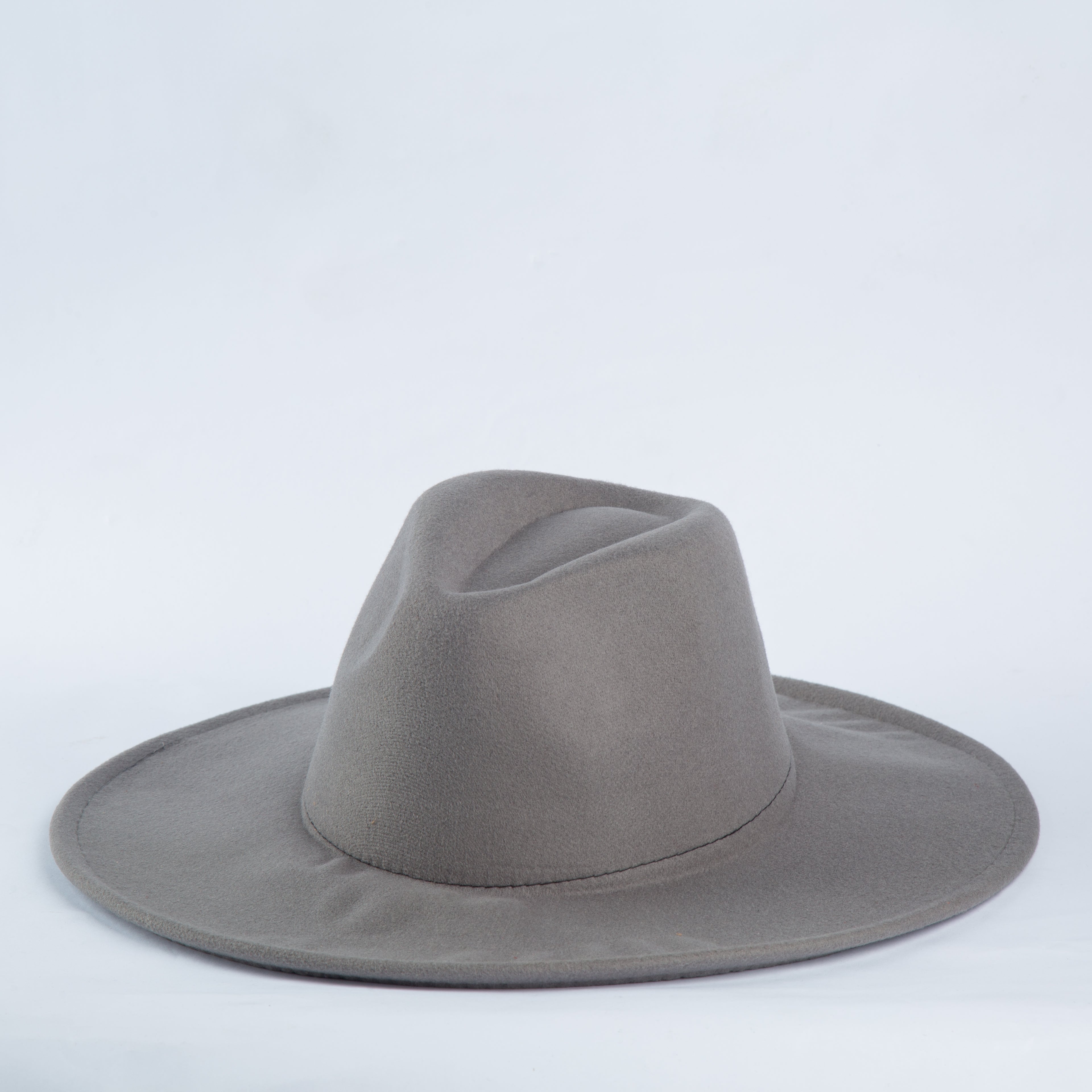 Fedora Hat – Premium Wool Felt, Classic Timeless Style, Elegant & Durable Design – Grey