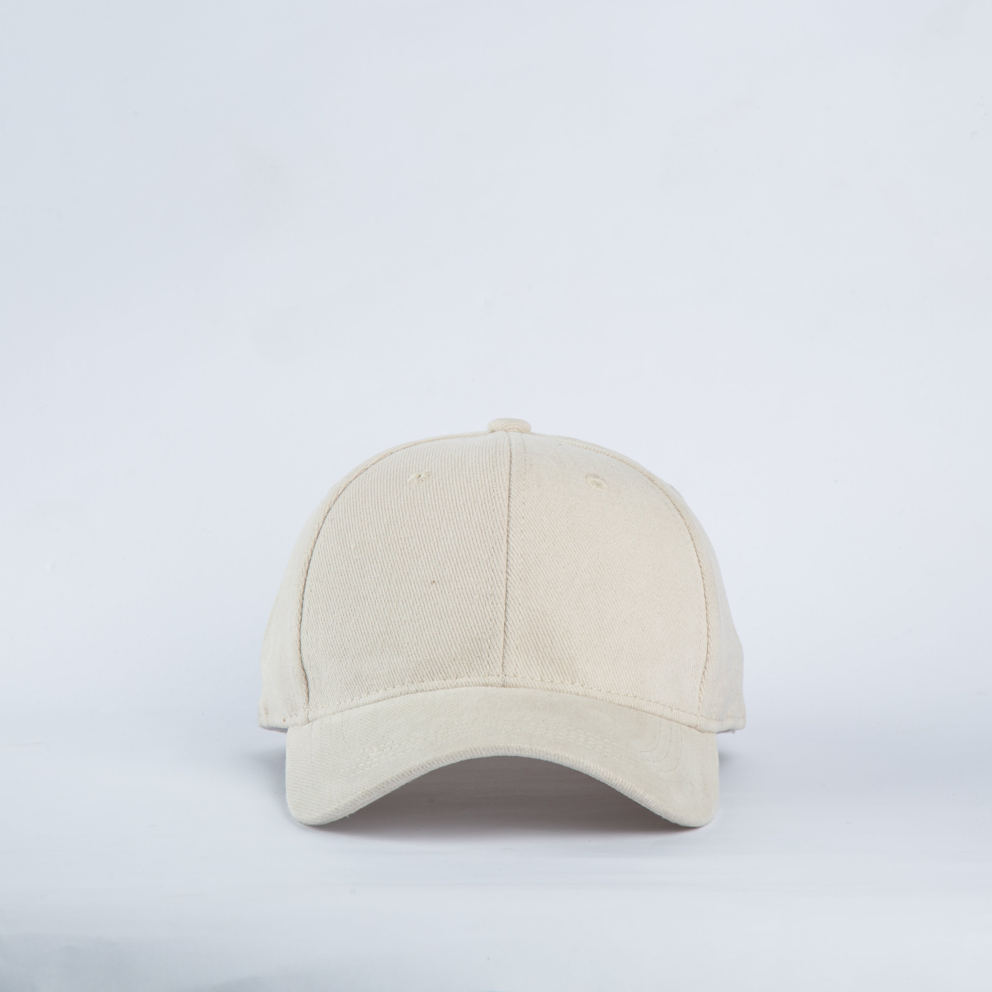 Unisex Suede Cap - LIGHT BEIGE