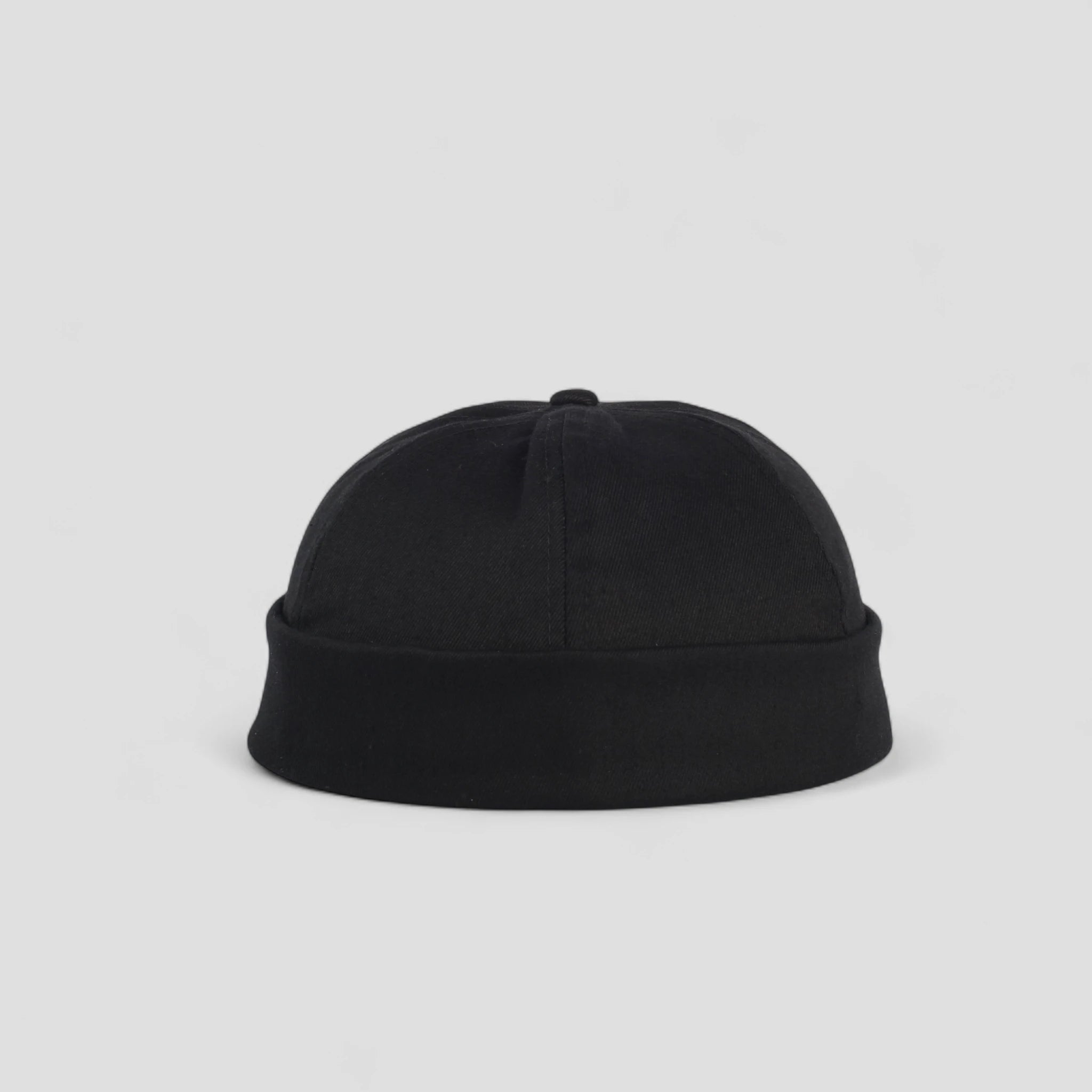 Baba Cap Cotton docker hat-Black