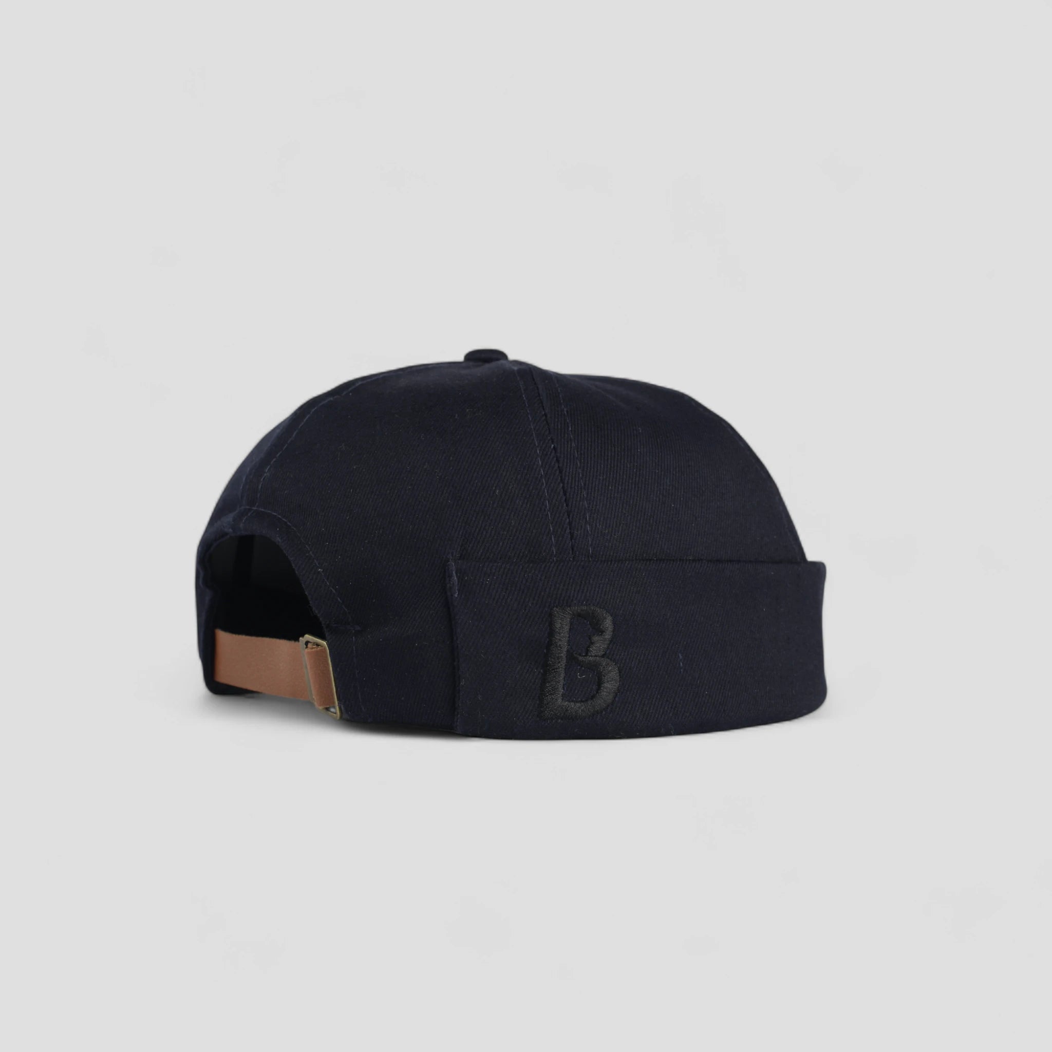 Baba Cap Cotton docker hat-Navy Blue