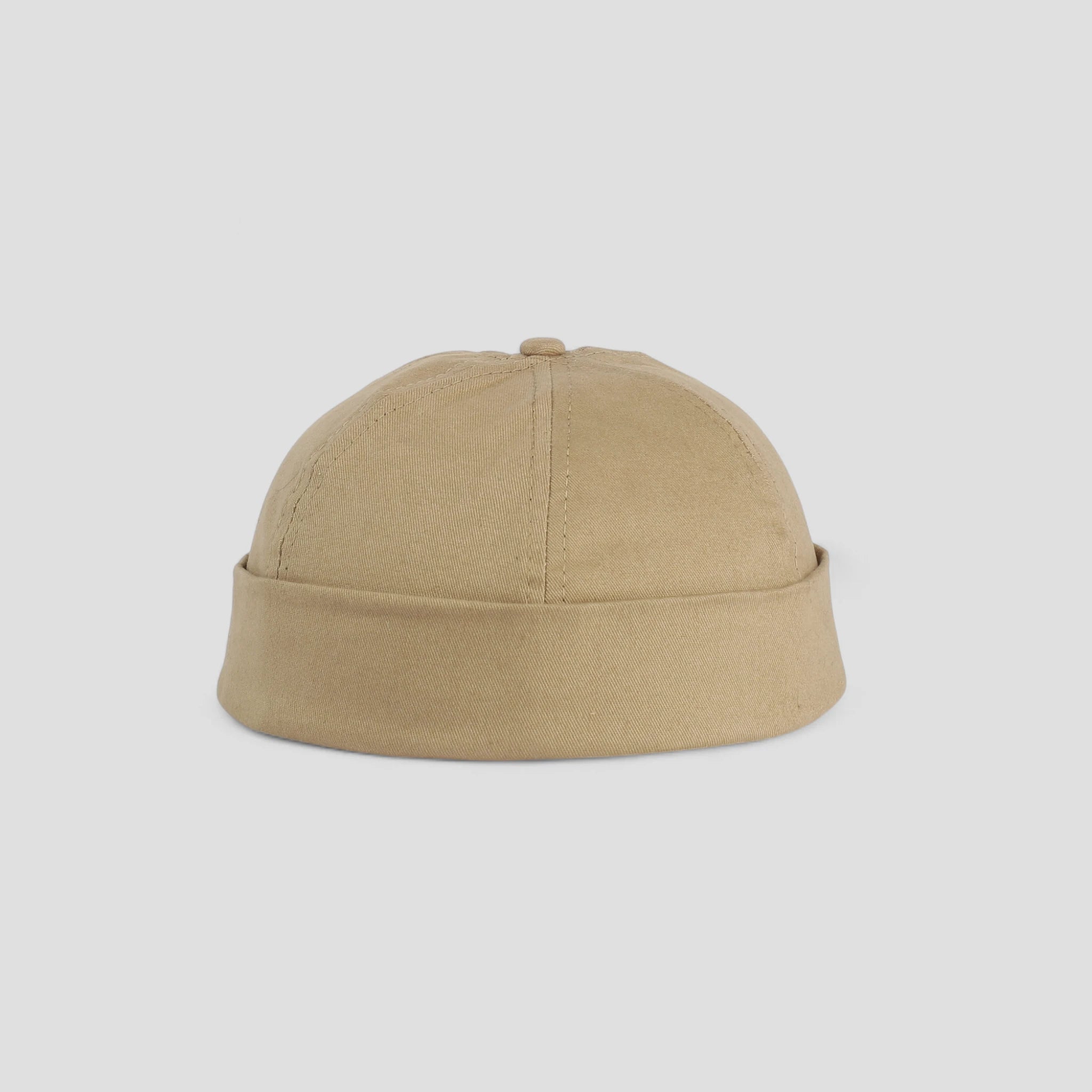 Baba Cap Cotton docker hat-Beige