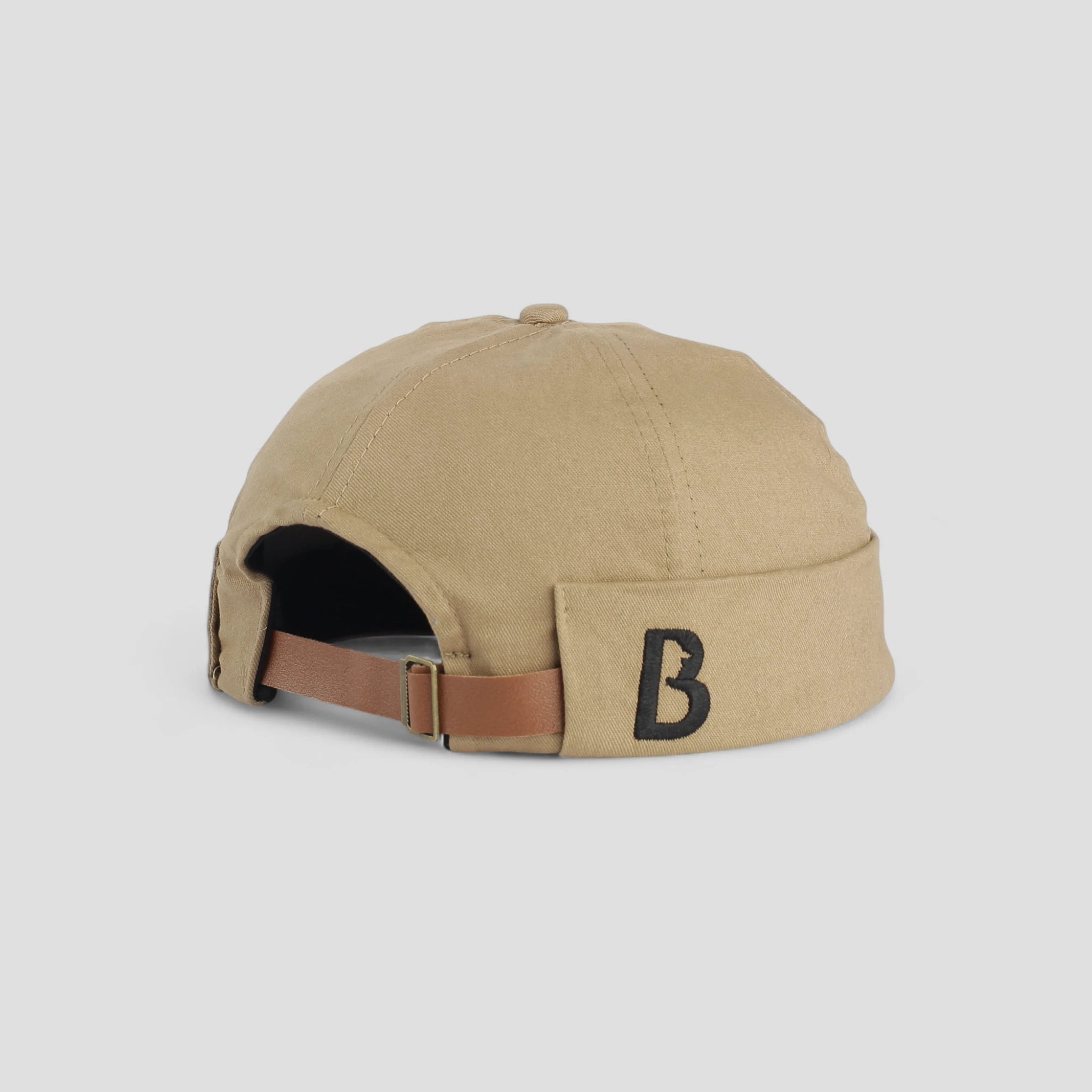 Baba Cap Cotton docker hat-Beige