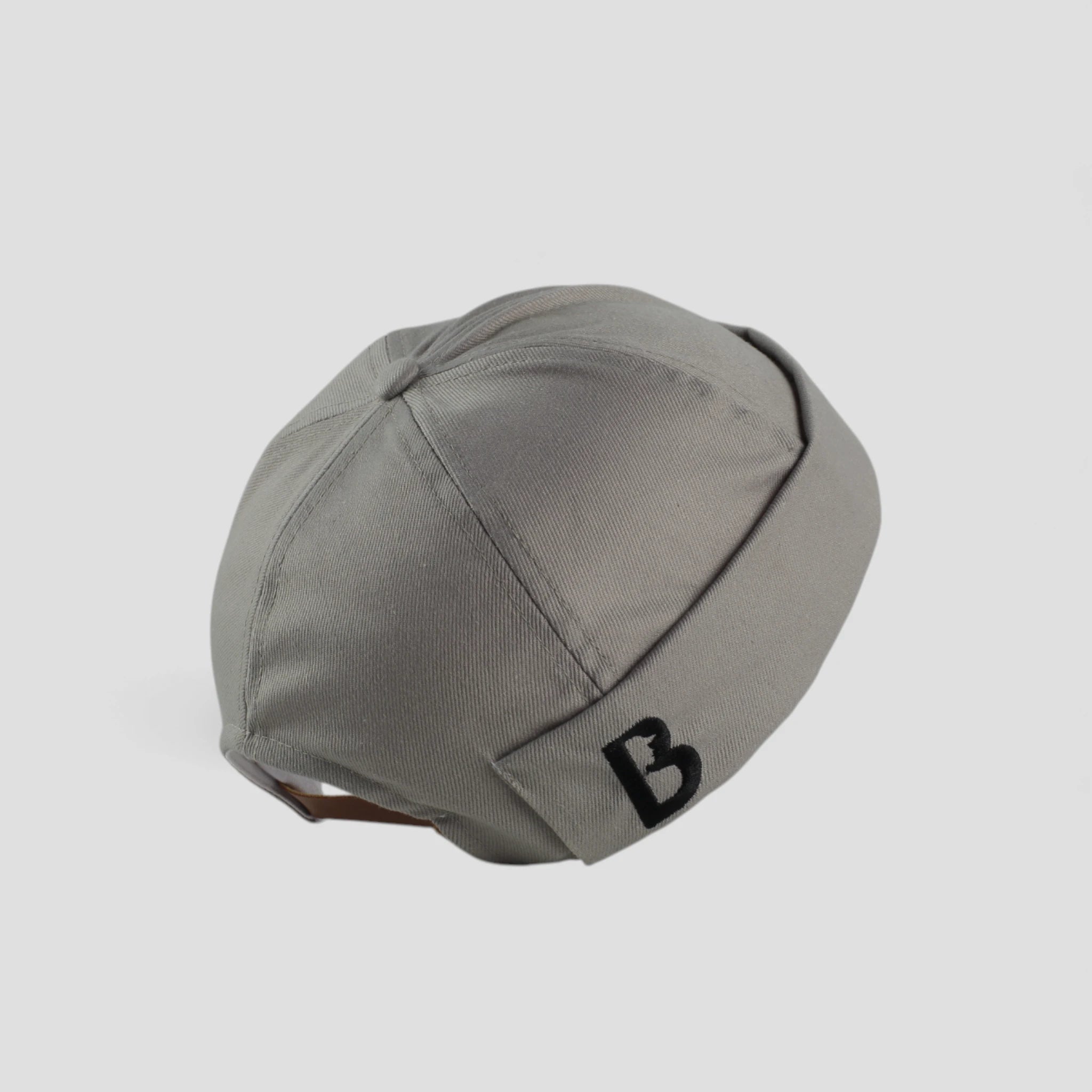 Baba Cap Cotton docker hat-Gray
