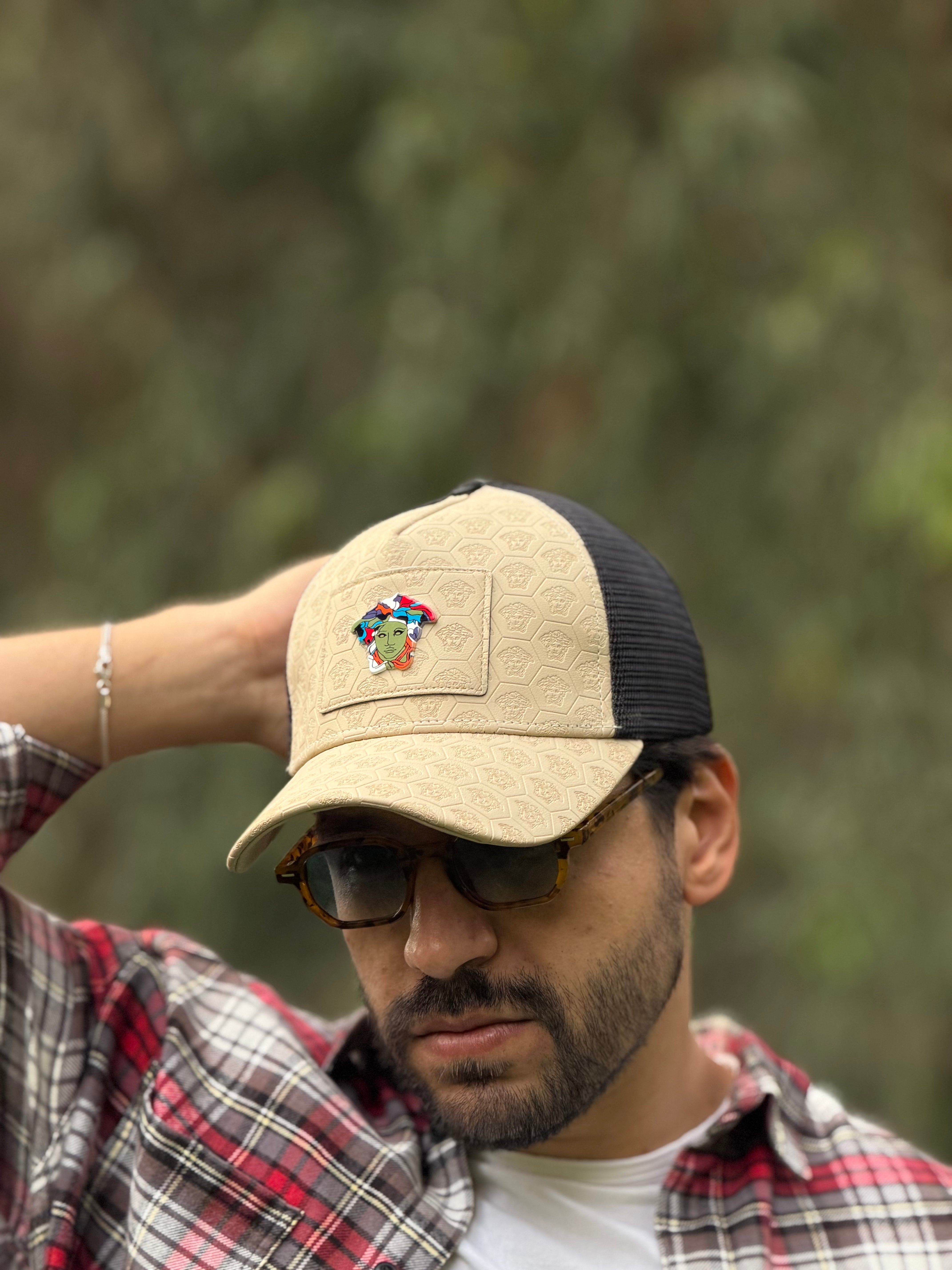Unisex Urban Pop Art Trucker Cap-Mirror