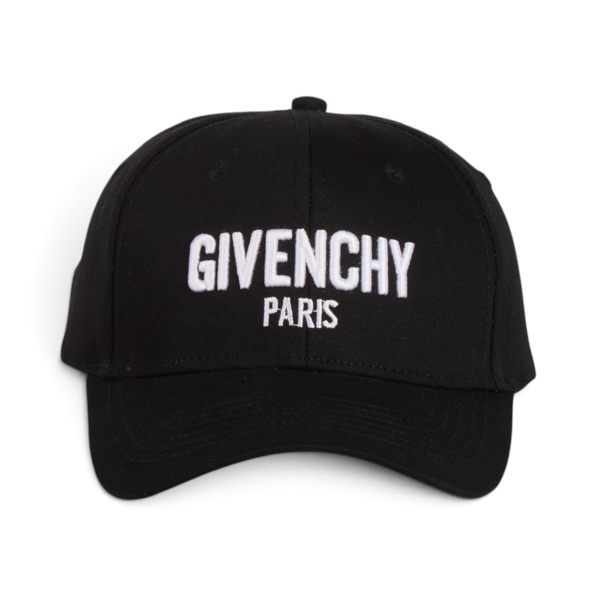 Black Givenchy Embroidered Baseball Cap