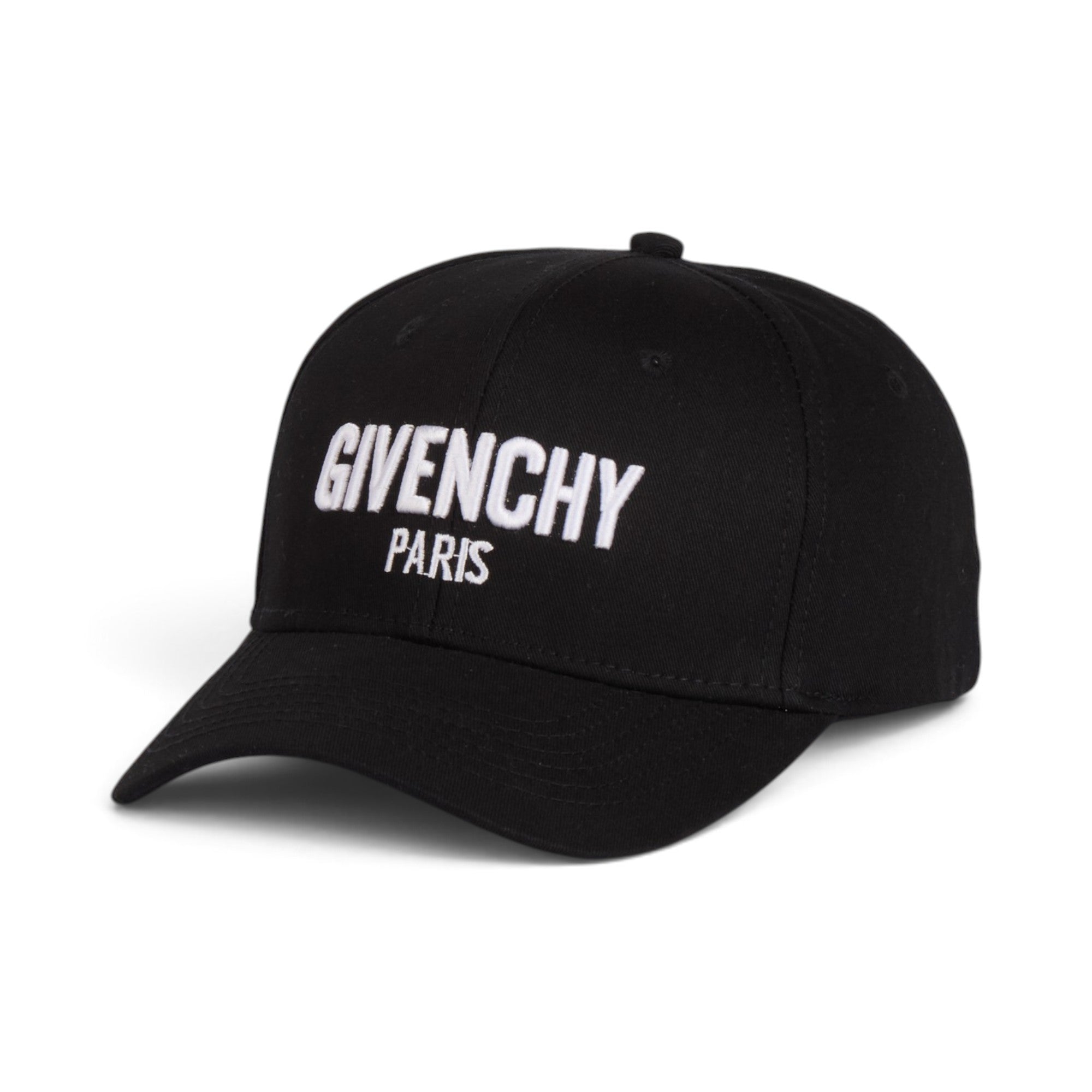 Black Givenchy Embroidered Baseball Cap