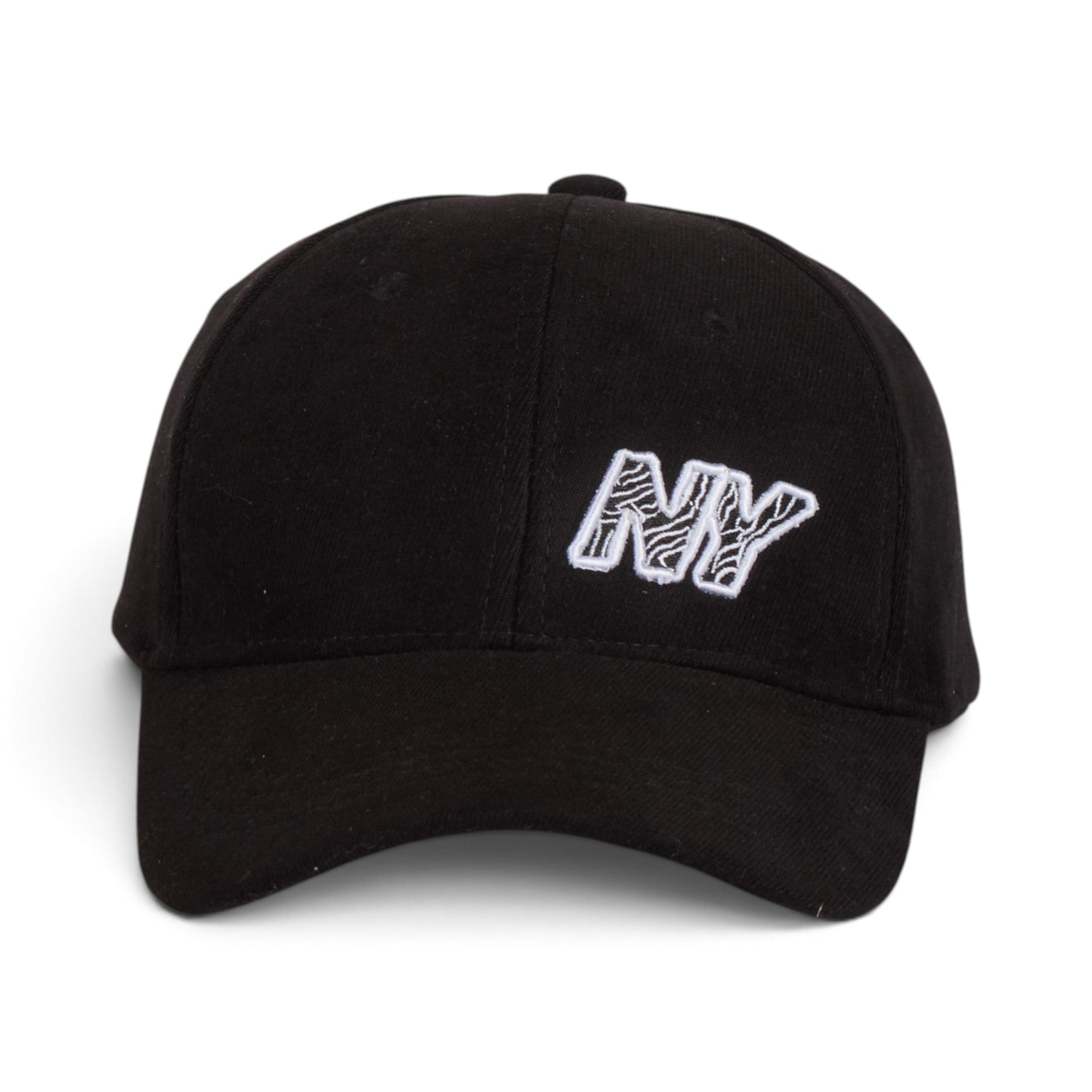 Black NY Embroidered Baseball Cap