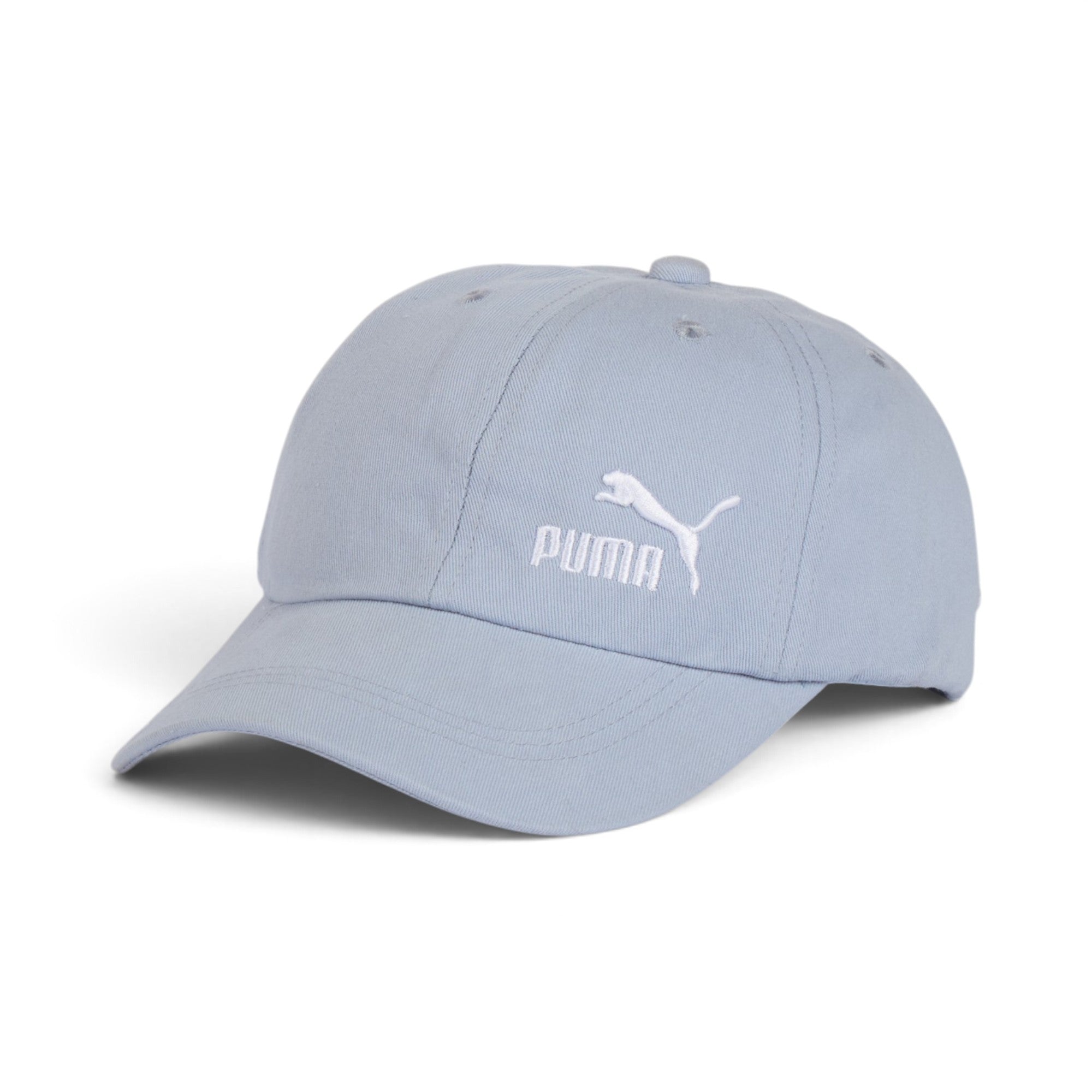 Light Blue Puma Embroidered Baseball Cap