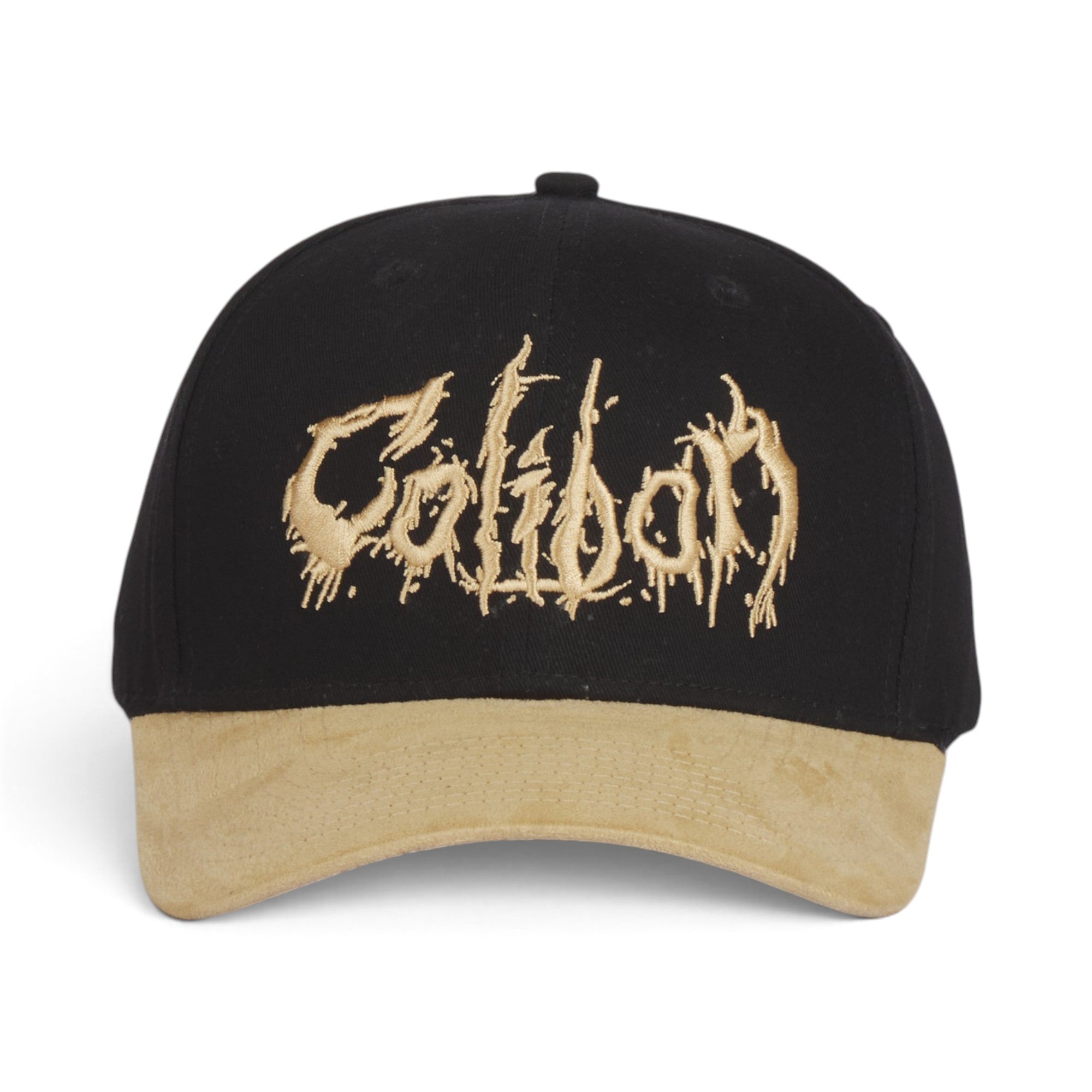 Gothic Gold Black & Beige Cap