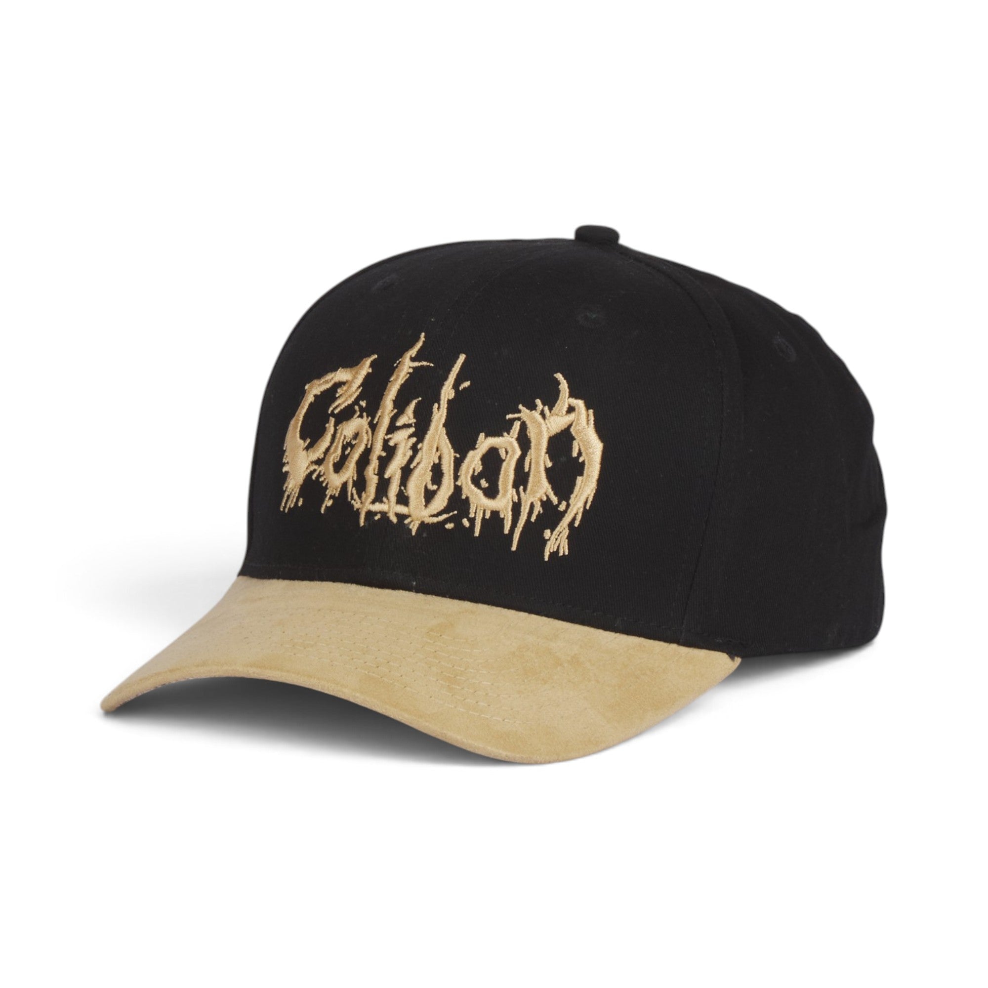 Gothic Gold Black & Beige Cap