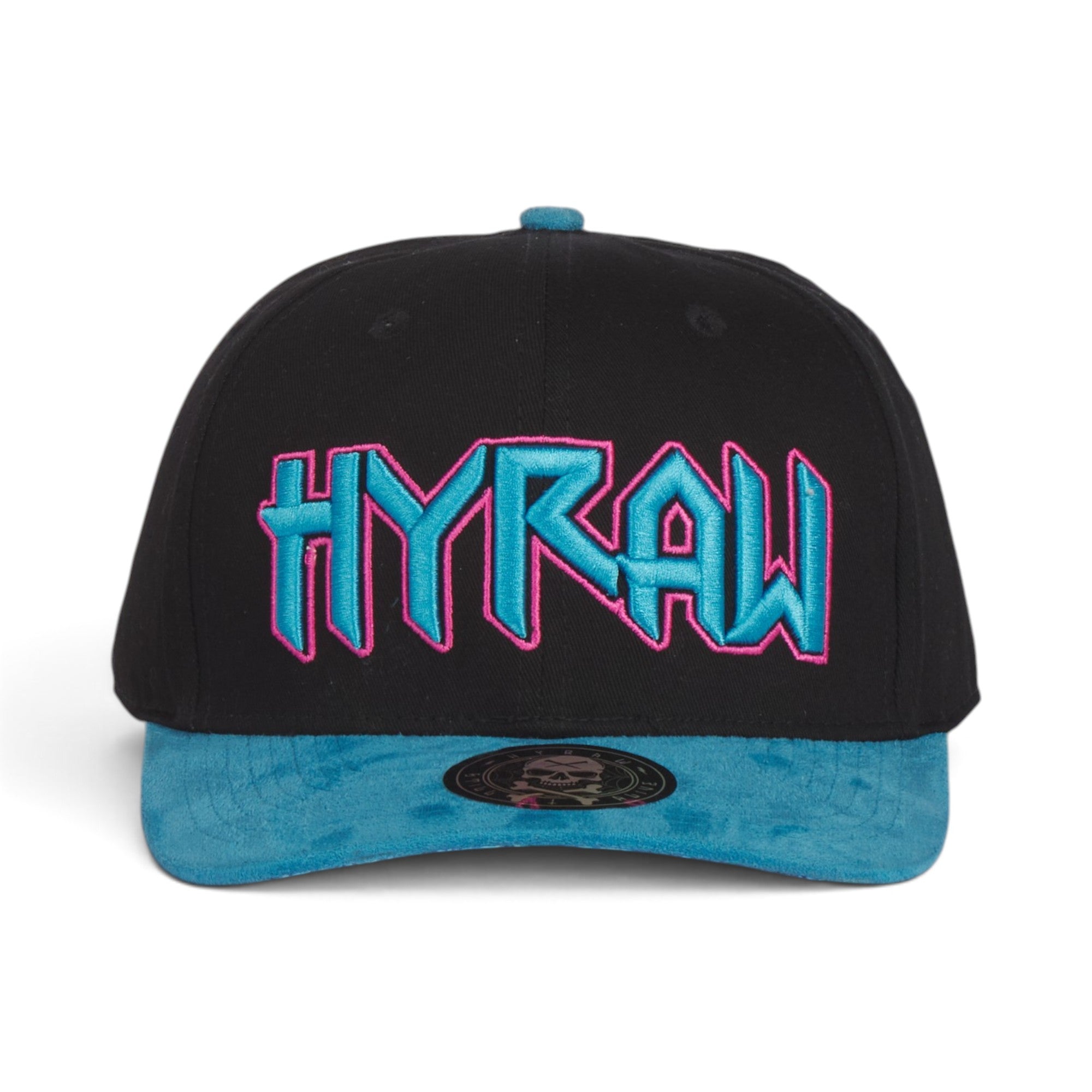 Gothic Embroidery Black & Blue Cap (Copy)
