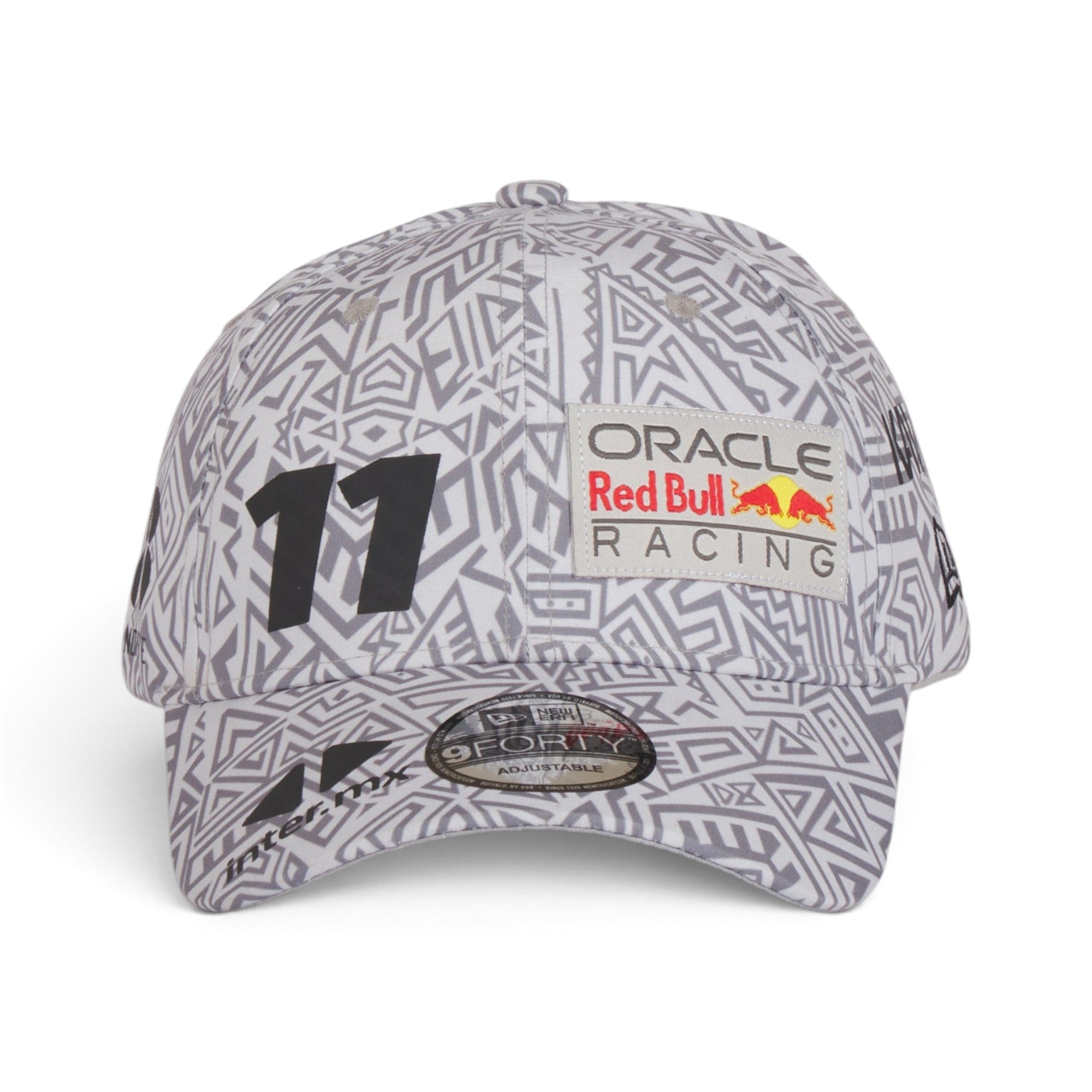 Oracle Red Bull Racing Premium Geometric Print Cap – Sergio Pérez 11 Team Design