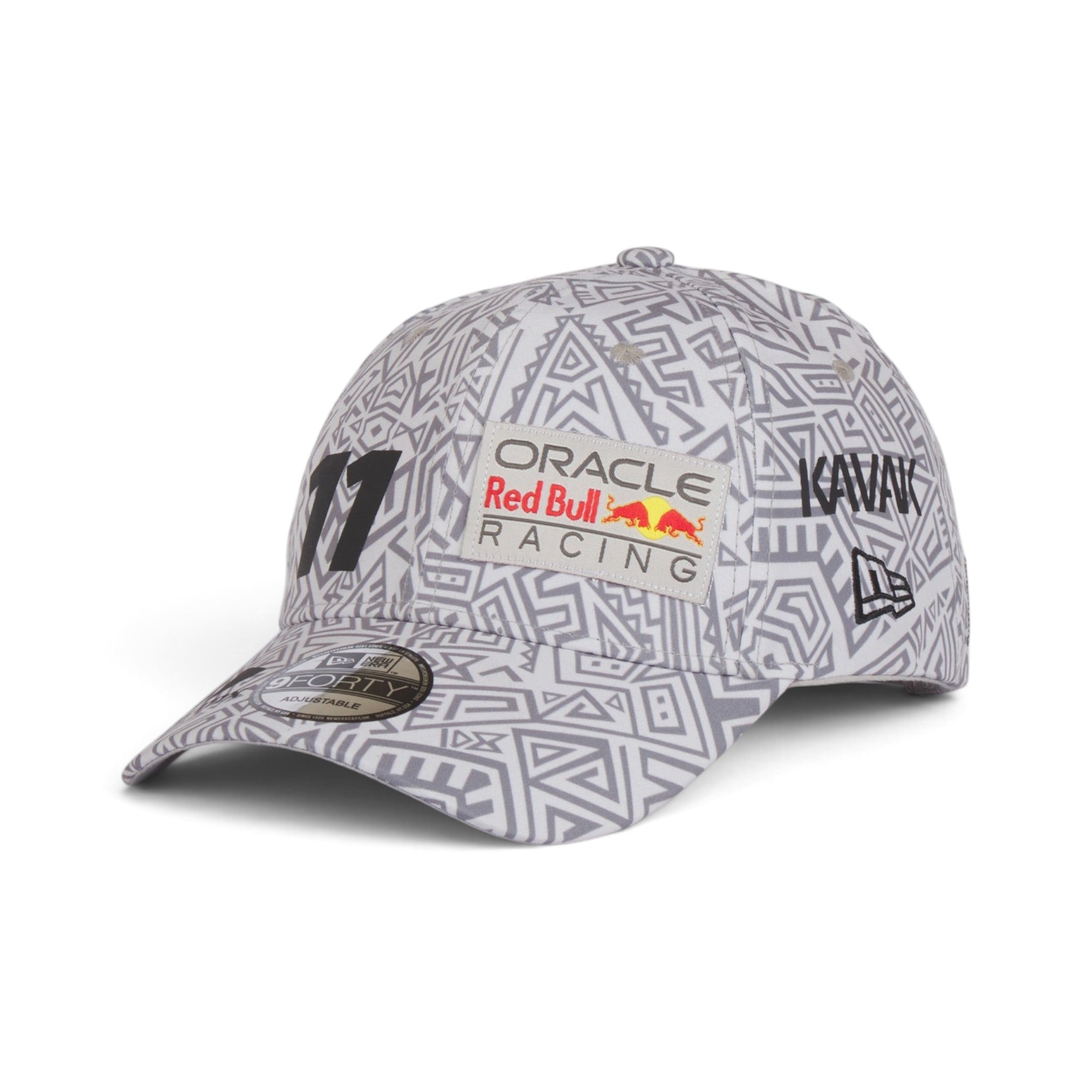 Oracle Red Bull Racing Premium Geometric Print Cap – Sergio Pérez 11 Team Design