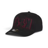 F++K Bold Logo Premium Cotton Baseball Cap – Black & White Edition