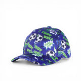 BabaCap Printed Baseball Cap, Adjustable Small Fit, Lightweight Polyester, Boys Sports Hat