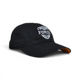 BABA CAP Premium Embroidered Dad Cap-FORCE – Adjustable Unisex Casual Hat, Black