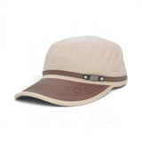 NEW Heritage Military Cadet Cap – Vintage Leather Accent | Multicolor
