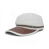 NEW Heritage Military Cadet Cap – Vintage Leather Accent | Multicolor
