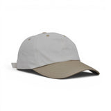 BABA CAP Premium Color Block Dad Cap – Adjustable Unisex Casual Hat, White & Black
