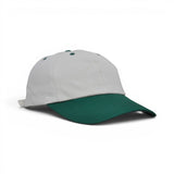 BABA CAP Premium Color Block Dad Cap – Adjustable Unisex Casual Hat, White & Black