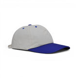 BABA CAP Premium Color Block Dad Cap – Adjustable Unisex Casual Hat, White & Black
