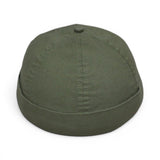 BABA CAP Premium Soft Gabardine Docker Hat – Minimalist Brimless Beanie Cap