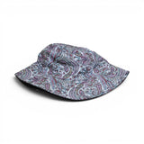 BABA CAP Premium Reversible Bucket Hat – Double Face Bucket Hat, Black & Printed, Unisex Casual Outdoor Hat