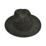 BABA CAP Premium Snake Print Fedora Hat, Wide Brim Fashion Hat, Lightweight Unisex Fedora for Casual & Party Wear