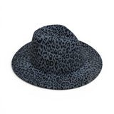 BABA CAP Premium Snake Print Fedora Hat, Wide Brim Fashion Hat, Lightweight Unisex Fedora for Casual & Party Wear