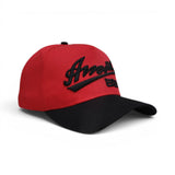 BABA CAP Premium Two-Tone Baseball Cap with 3D Embroidered Script Logo, Yellow & Black Sports Hat, Adjustable Unisex Casual Cap