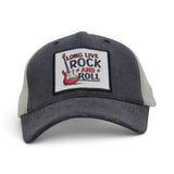 Quote Patch Trucker Cap - BLACK