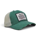 Quote Patch Trucker Cap - Green