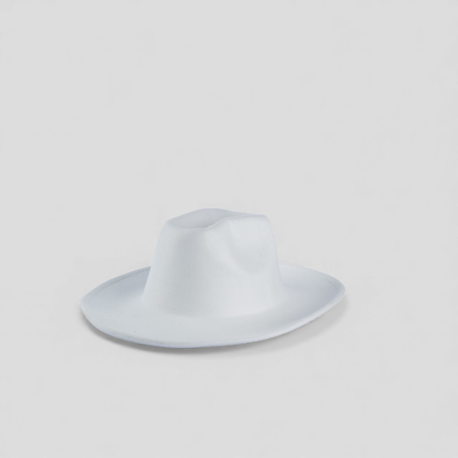 Fedora Hat – Premium Wool Felt, Classic Timeless Style, Elegant & Durable Design – White